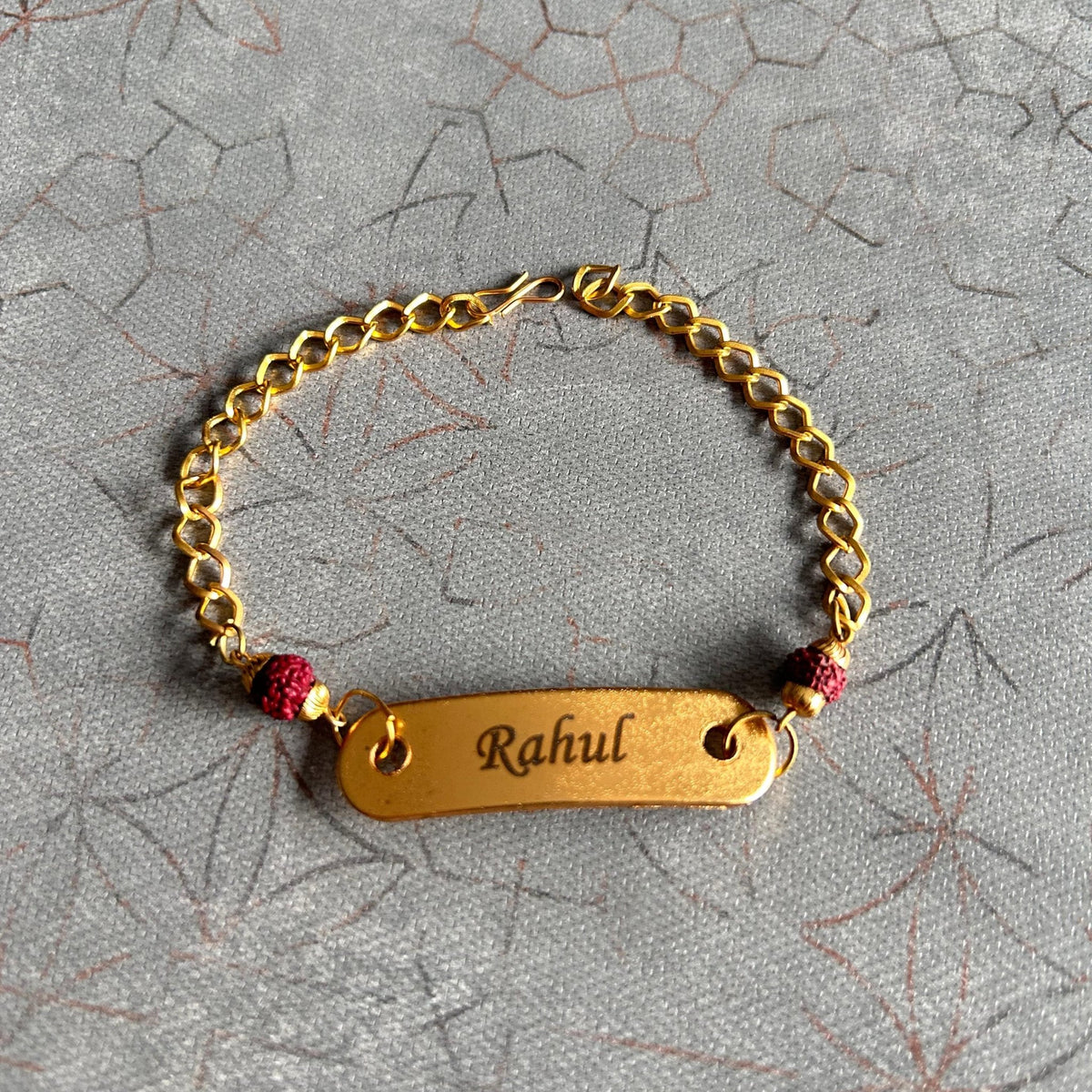 Personalised Bellavita Perfume & Rudraksh Rakhi 2.0 Combo - Raksha Bandhan Special - The Gifting Era