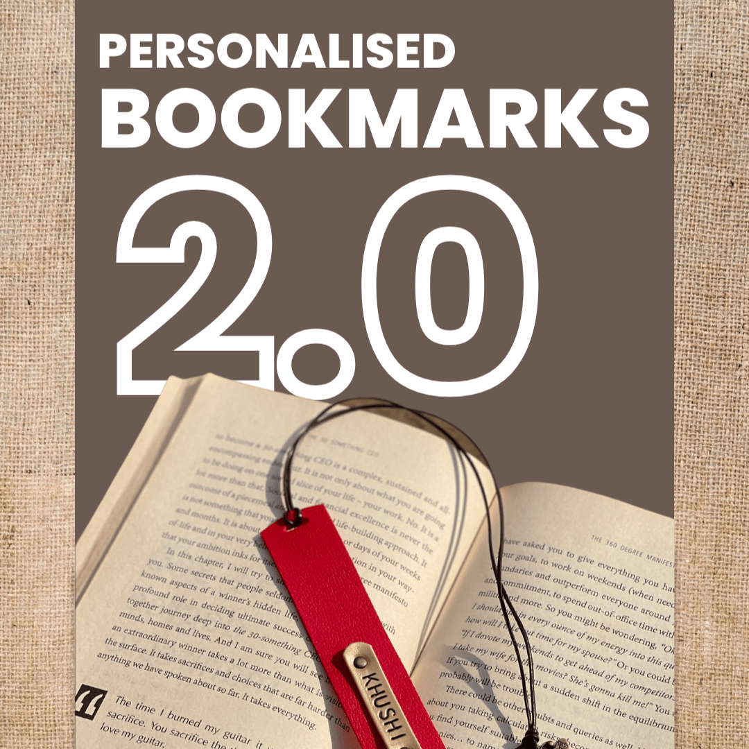 Personalised Bookmark 2.0 - BM2 - The Gifting Era