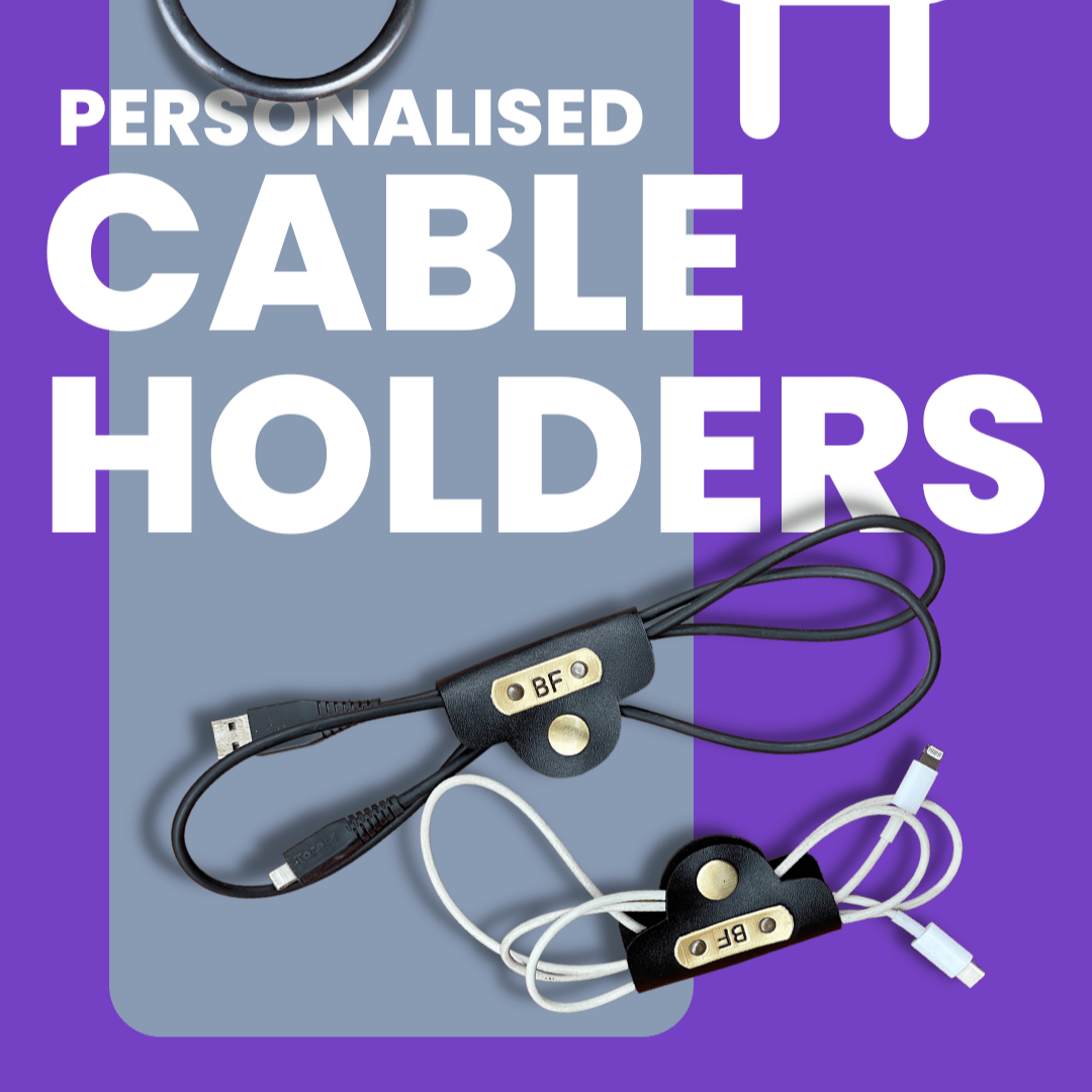 Personalised Cable Holders (Set of 2) - CBH - The Gifting Era