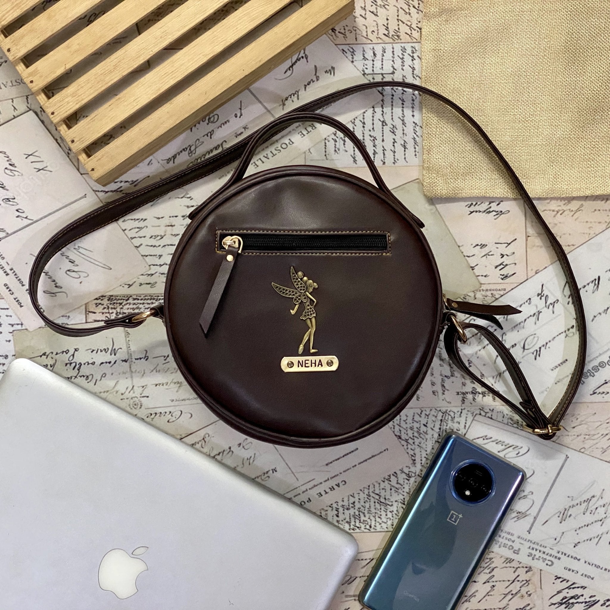 Personalised Circular Sling Bag - CSB - The Gifting Era