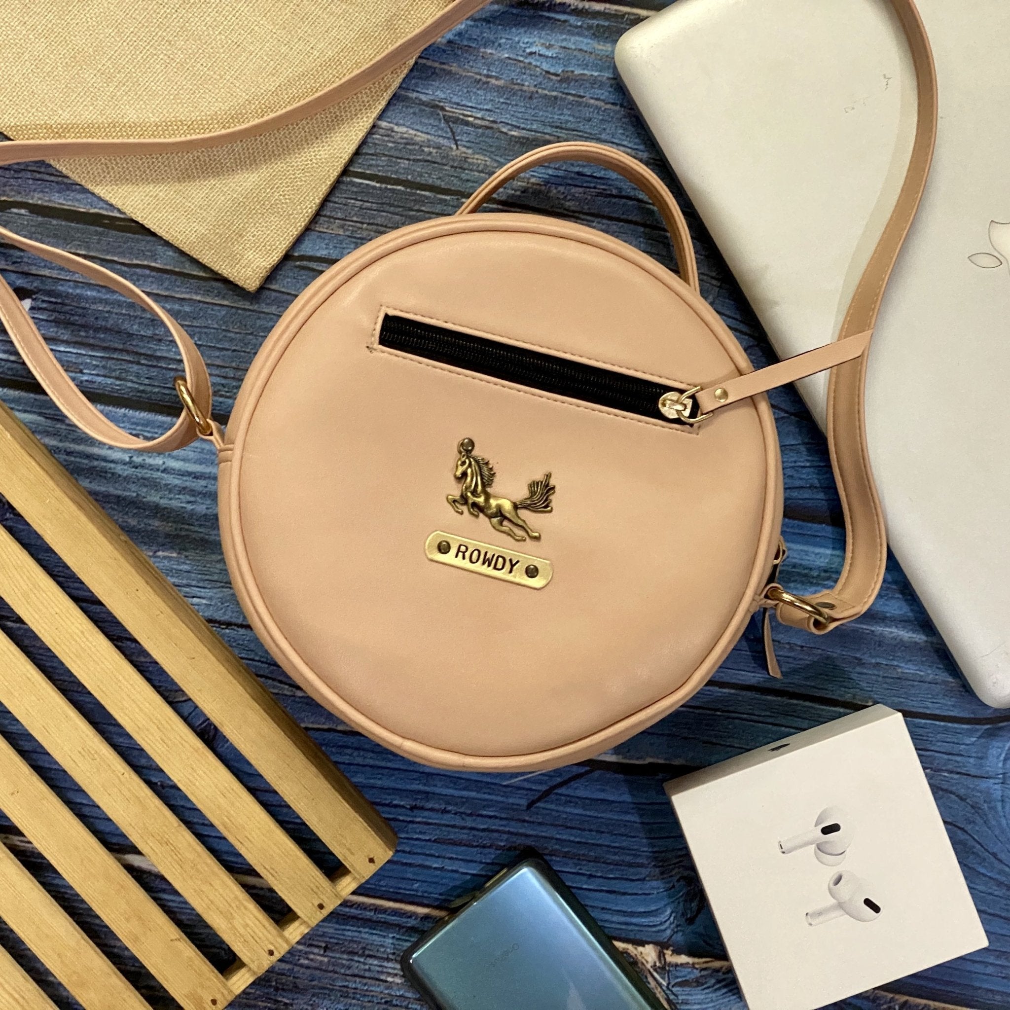 Personalised Circular Sling Bag - CSB - The Gifting Era
