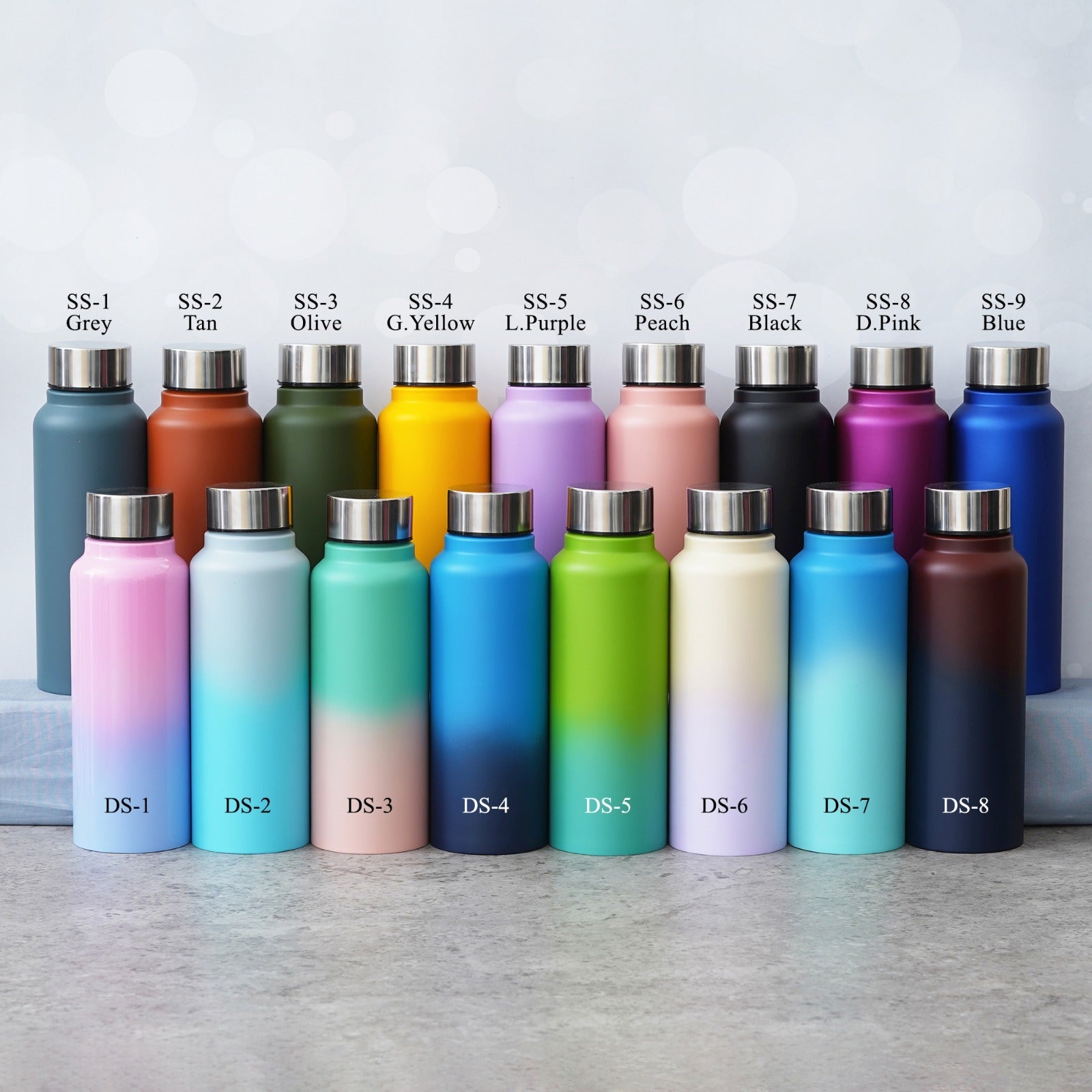 Personalised Classic Steel Single Shade Bottle - 750 ML - The Gifting Era
