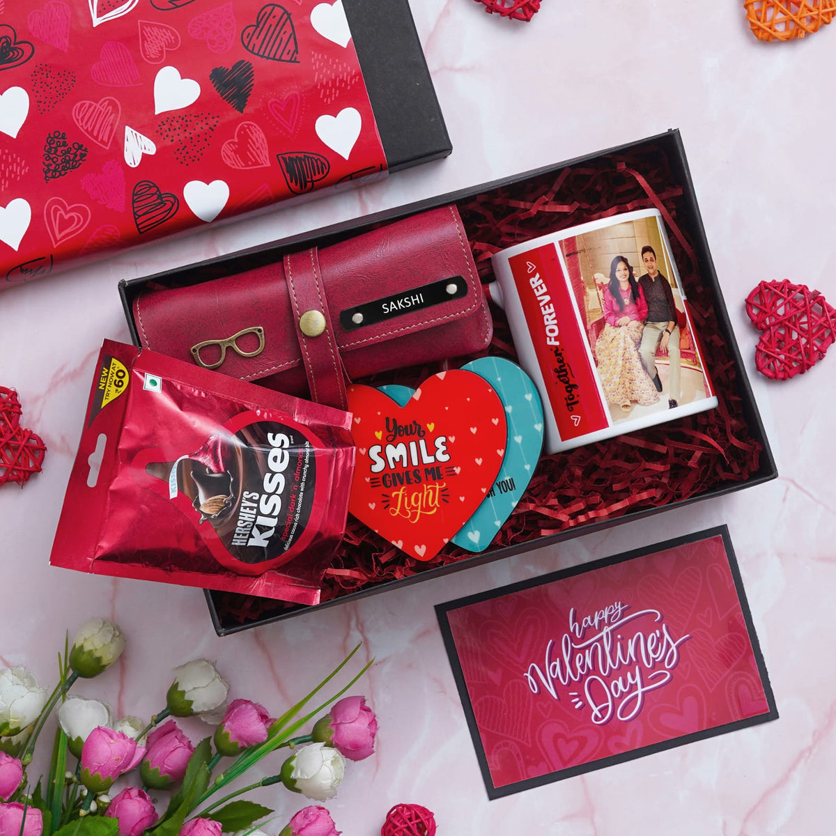 Personalised Delight Valentines Gift Hamper - The Gifting Era