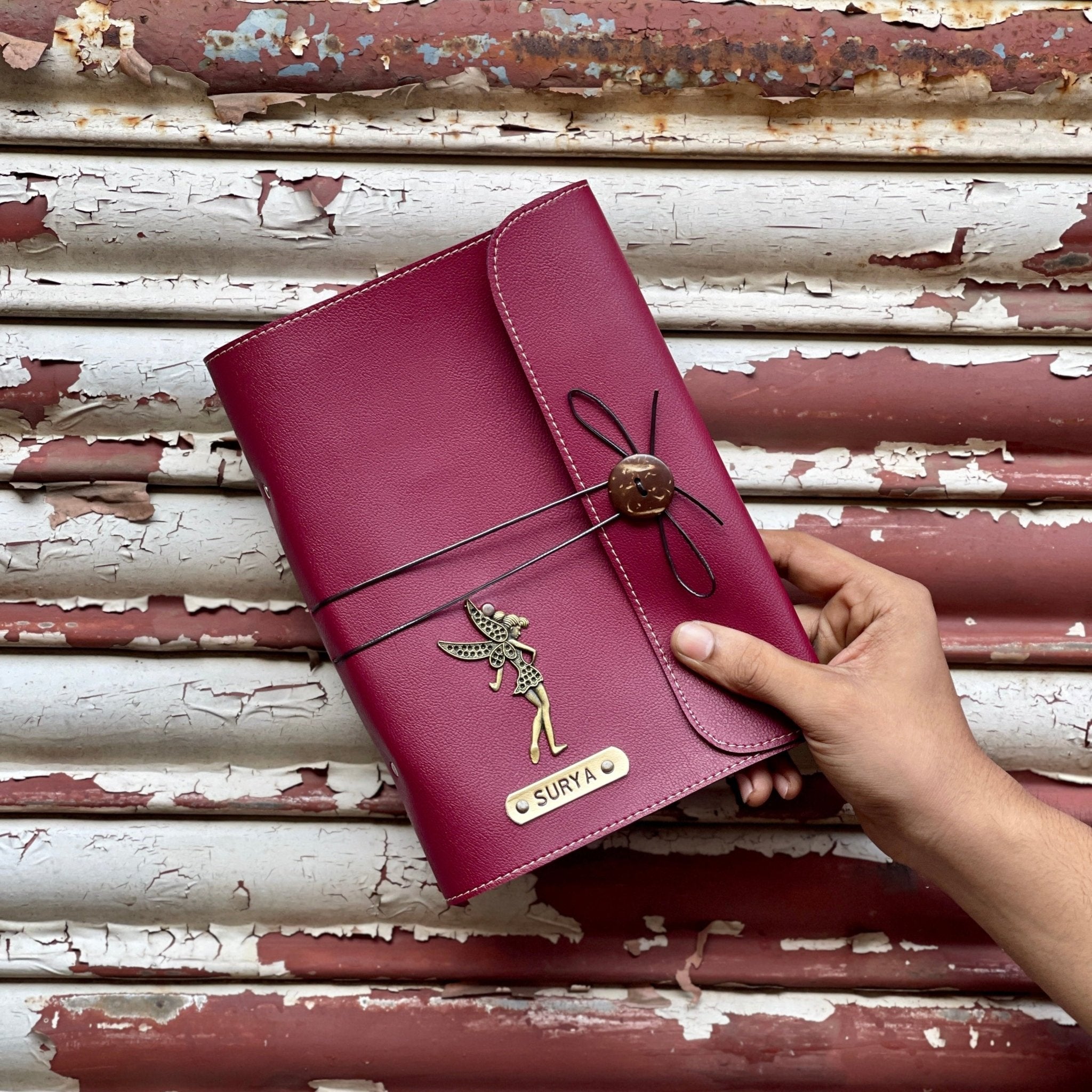 Personalised Diary With String Lock - SD - The Gifting Era