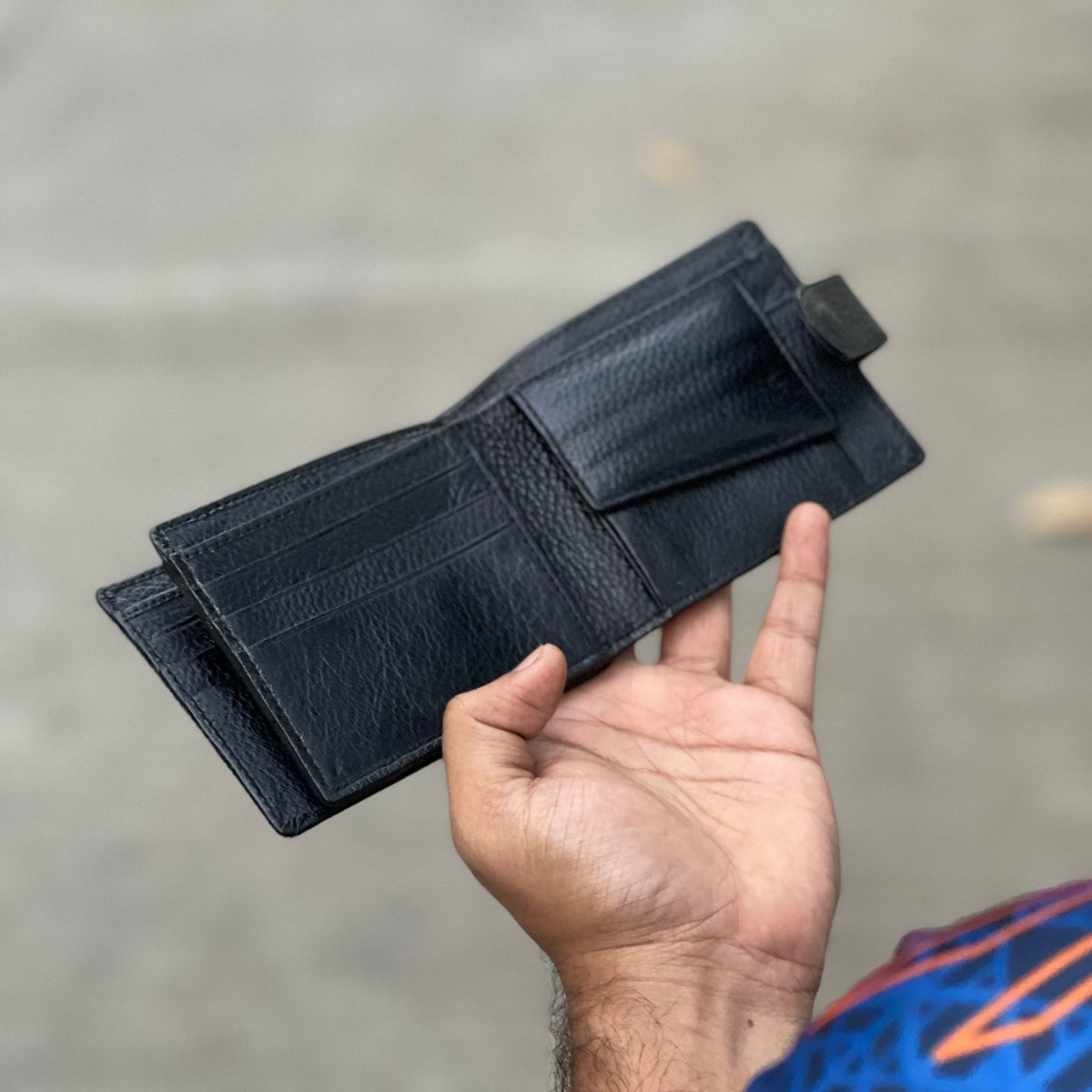 Personalised Genuine Leather Twin Men's Wallet - LETMW - The Gifting Era