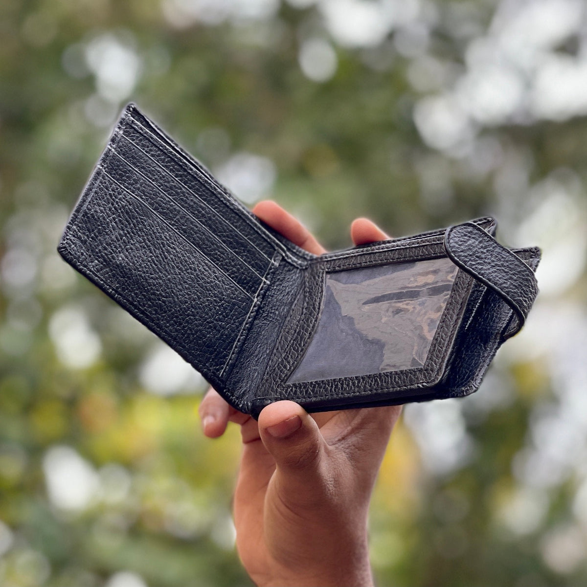 Personalised Genuine Leather Twin Men's Wallet - LETMW - The Gifting Era