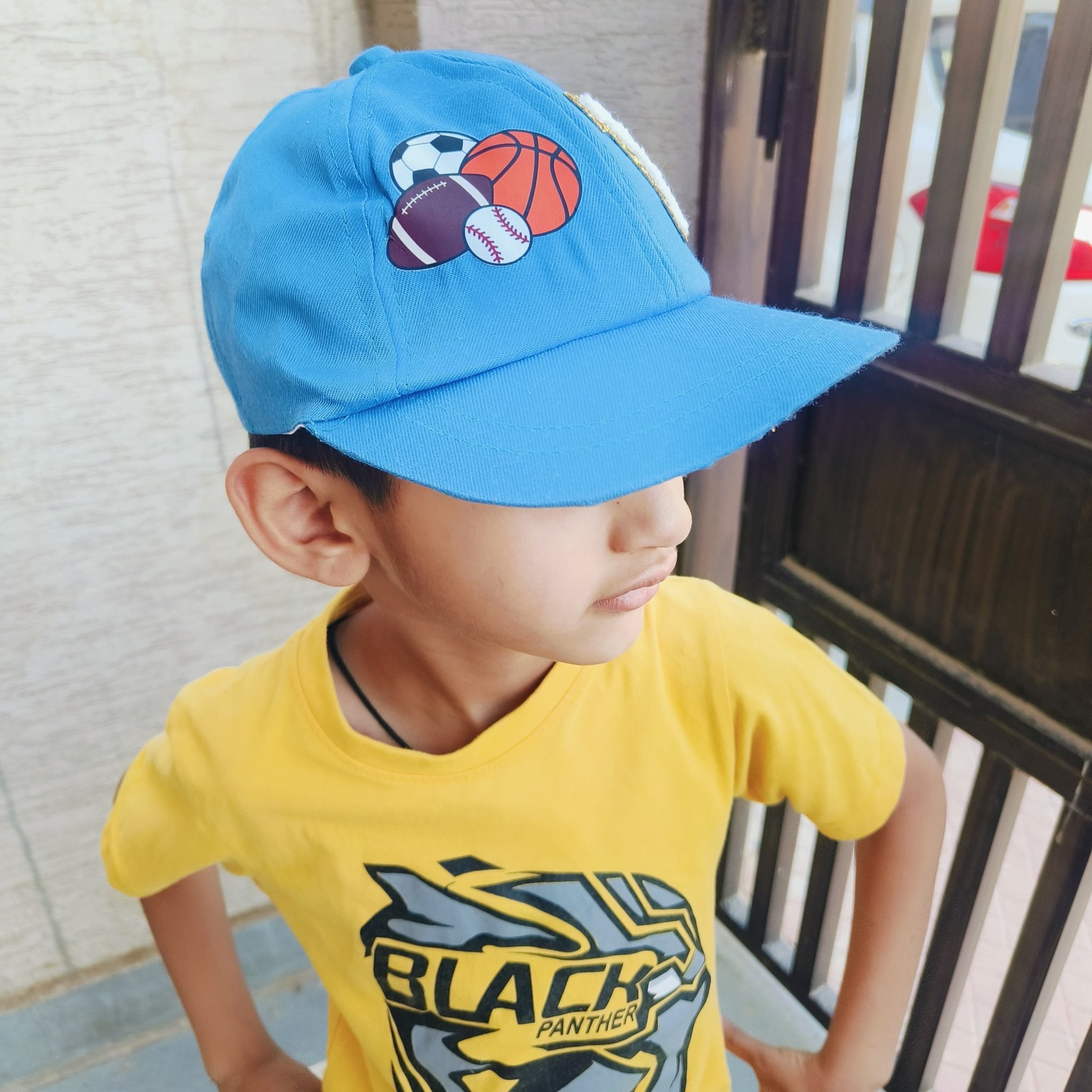 Personalised Kids Cap with Theme & Initial - The Gifting Era