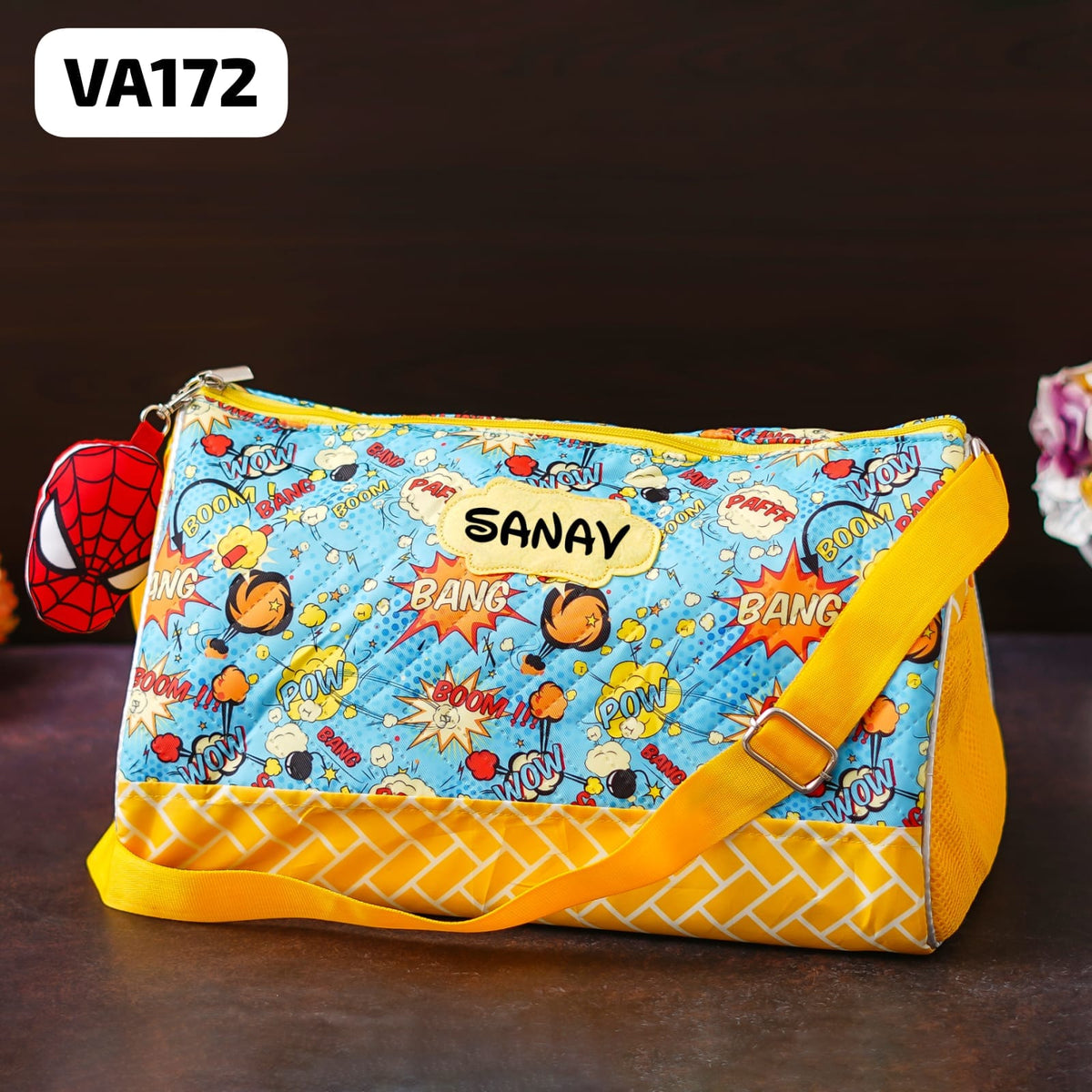 Personalised Kids Premium Duffle Bag (VA163 - VA172) - The Gifting Era