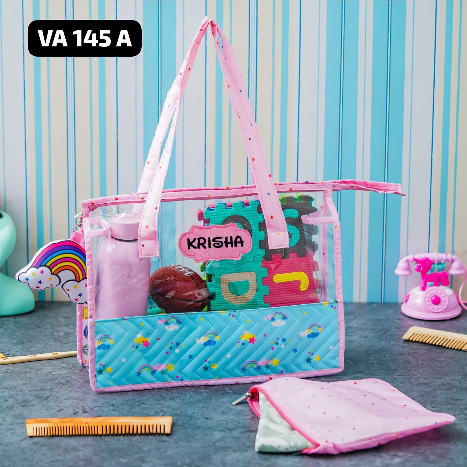 Personalised Kids Premium Swimming Bag (VA145 - VA151) - The Gifting Era