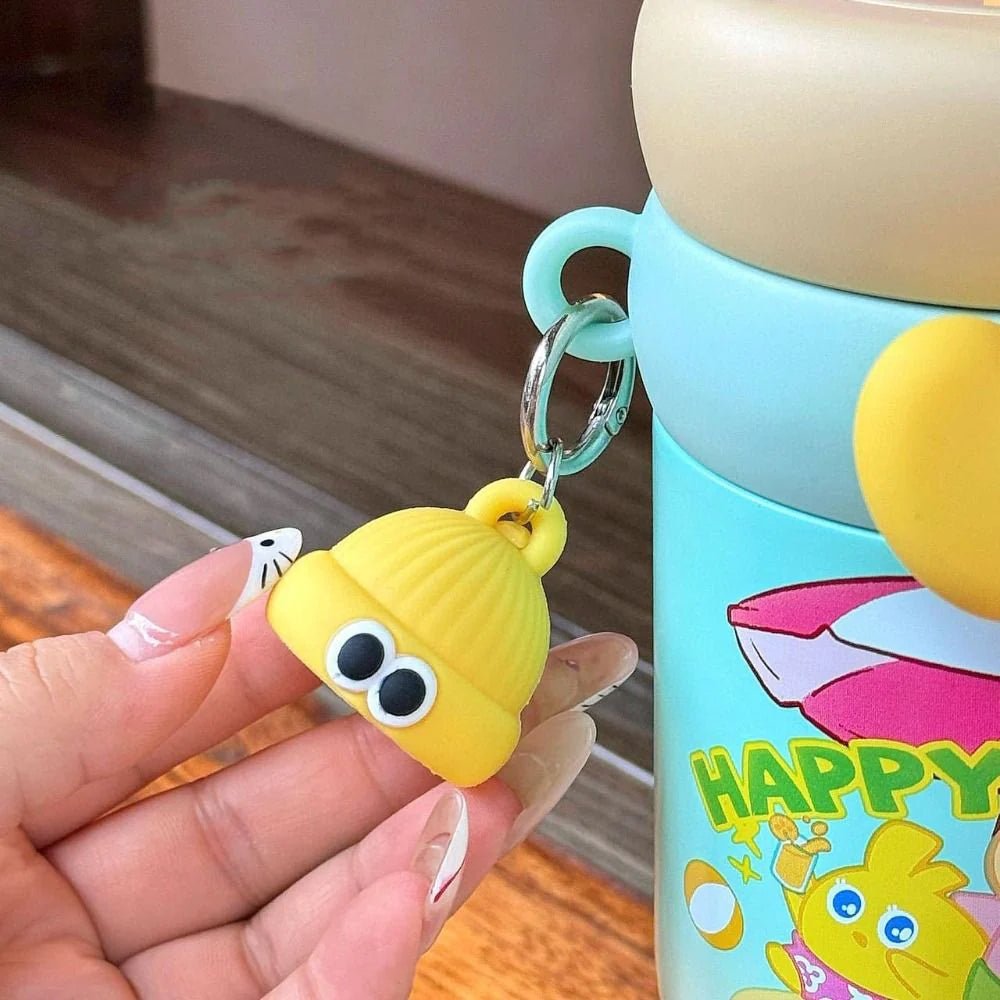 Personalised Kids Rainbow Sip Tumbler with Double Wall Vacuum Hot & Cold - Leakproof - 900 ML - The Gifting Era