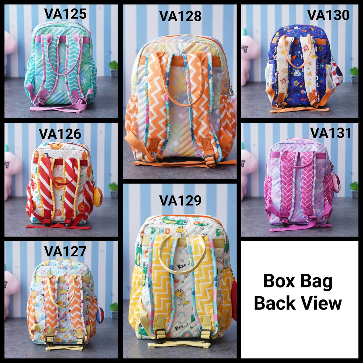 Personalised Kids Travel Bagpack (VA125 - 131A) - The Gifting Era