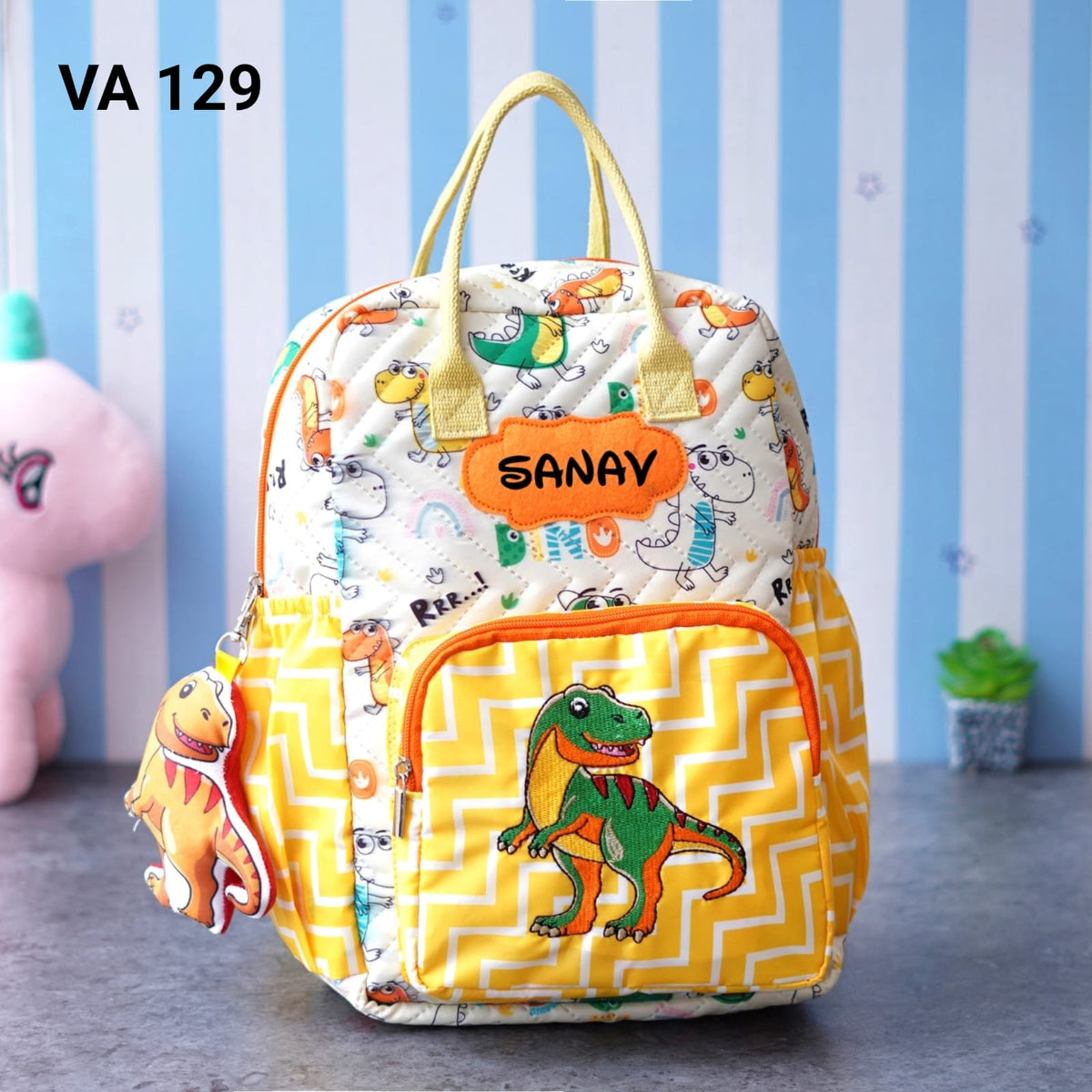 Personalised Kids Travel Bagpack (VA125 - 131A) - The Gifting Era