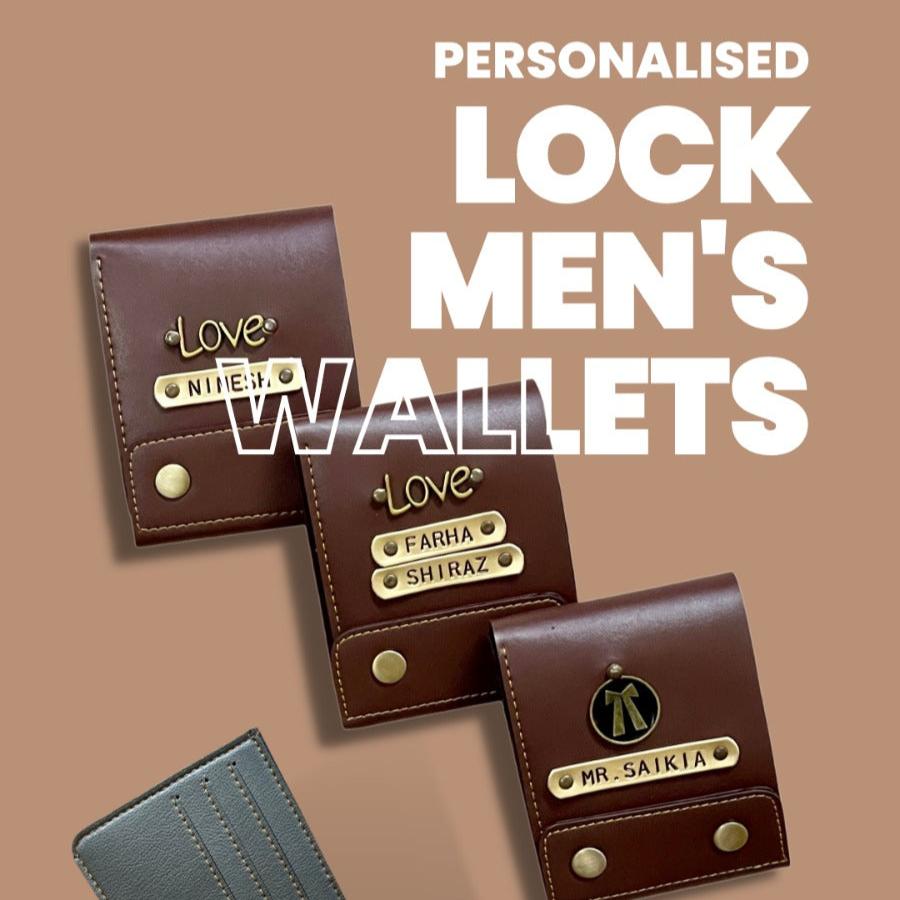 Personalised Lock Wallet - LMW - The Gifting Era