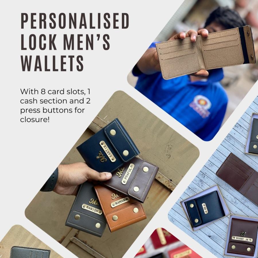 Personalised Lock Wallet - LMW - The Gifting Era