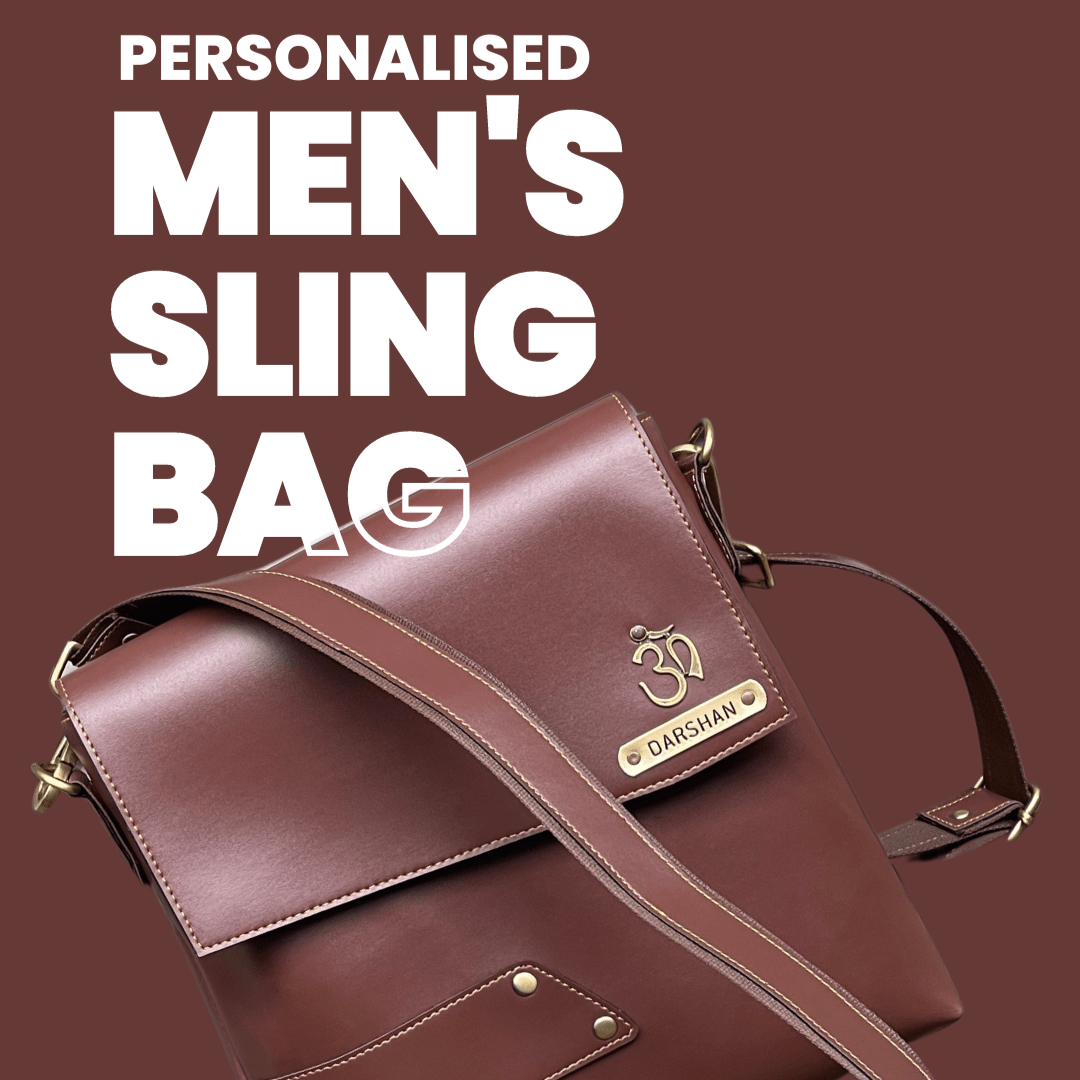 Personalised Men's Sling Bag 1.0 - MSB1 - The Gifting Era