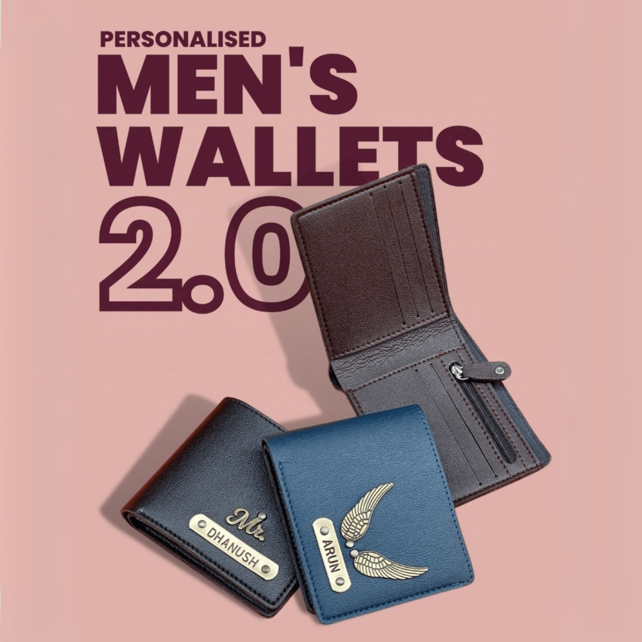 Personalised Men's Wallet 2.0 - MW2 - The Gifting Era