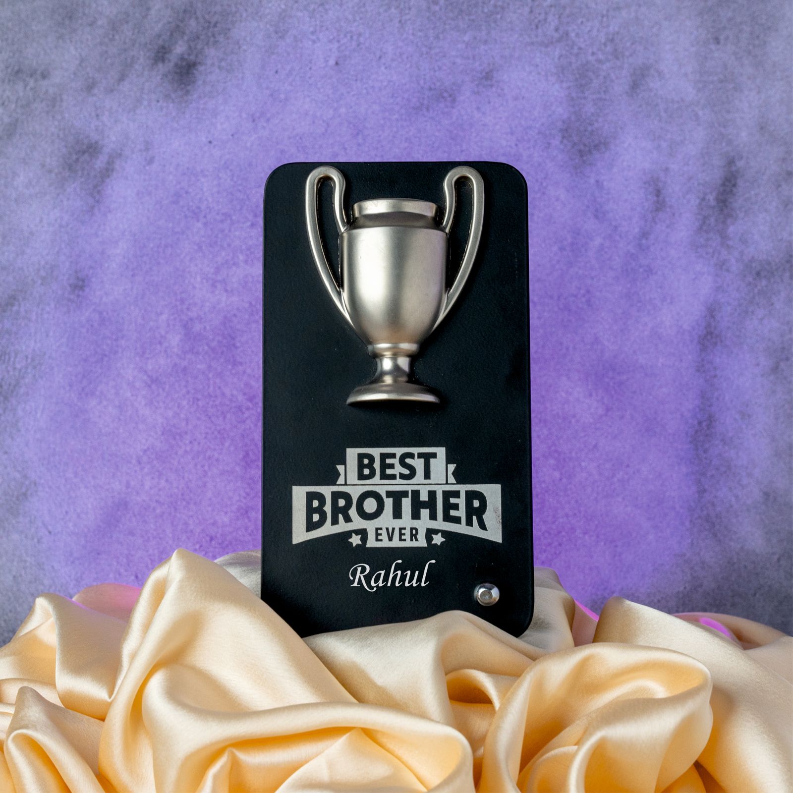 Personalised Metal Trophy 1.0 for Brother & Sister – Raksha Bandhan Special - The Gifting Era