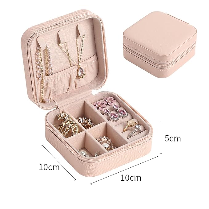 Personalised Mini Portable Jewellery Organiser Box - The Gifting Era