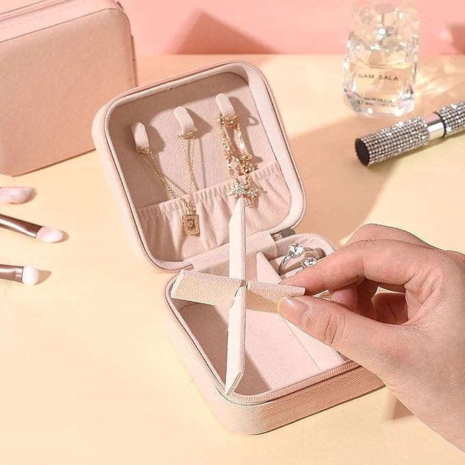 Personalised Mini Portable Jewellery Organiser Box - The Gifting Era