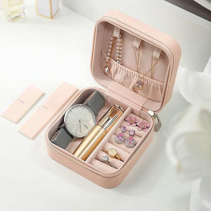 Personalised Mini Portable Jewellery Organiser Box - The Gifting Era
