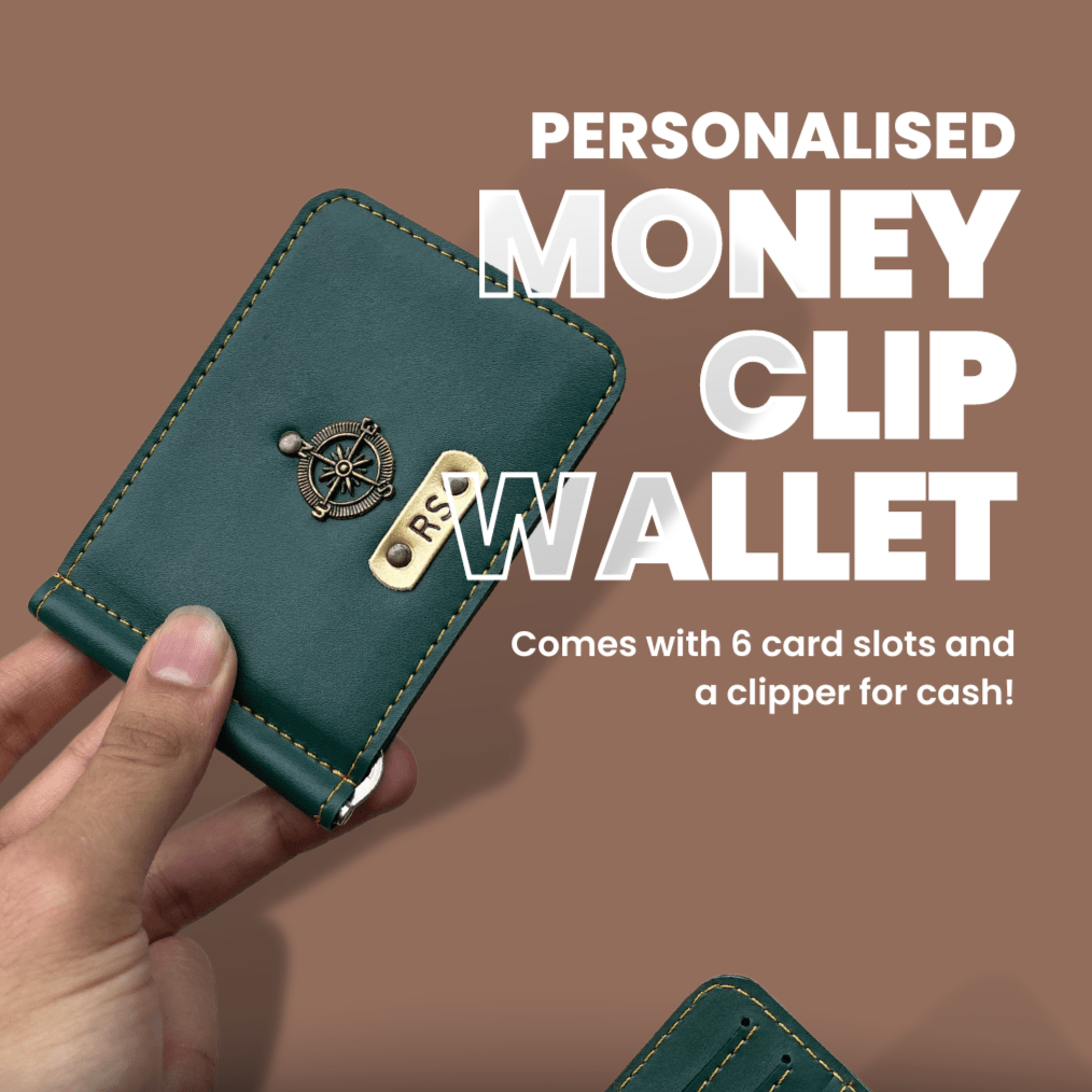 Personalised Money Clip Men's Wallet - MCW - The Gifting Era