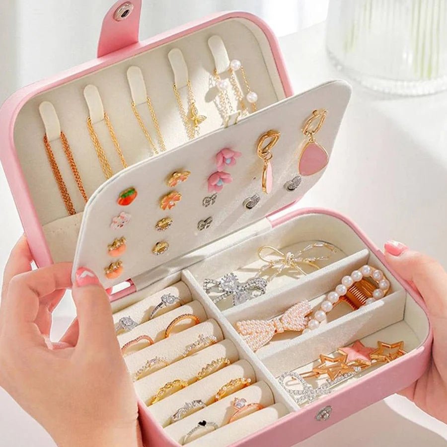 Personalised Monogram Initials Jewellery Organiser Box - The Gifting Era