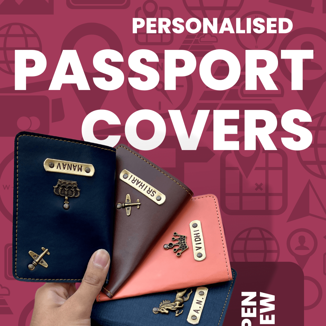 Personalised Passport Cover - PPC - The Gifting Era