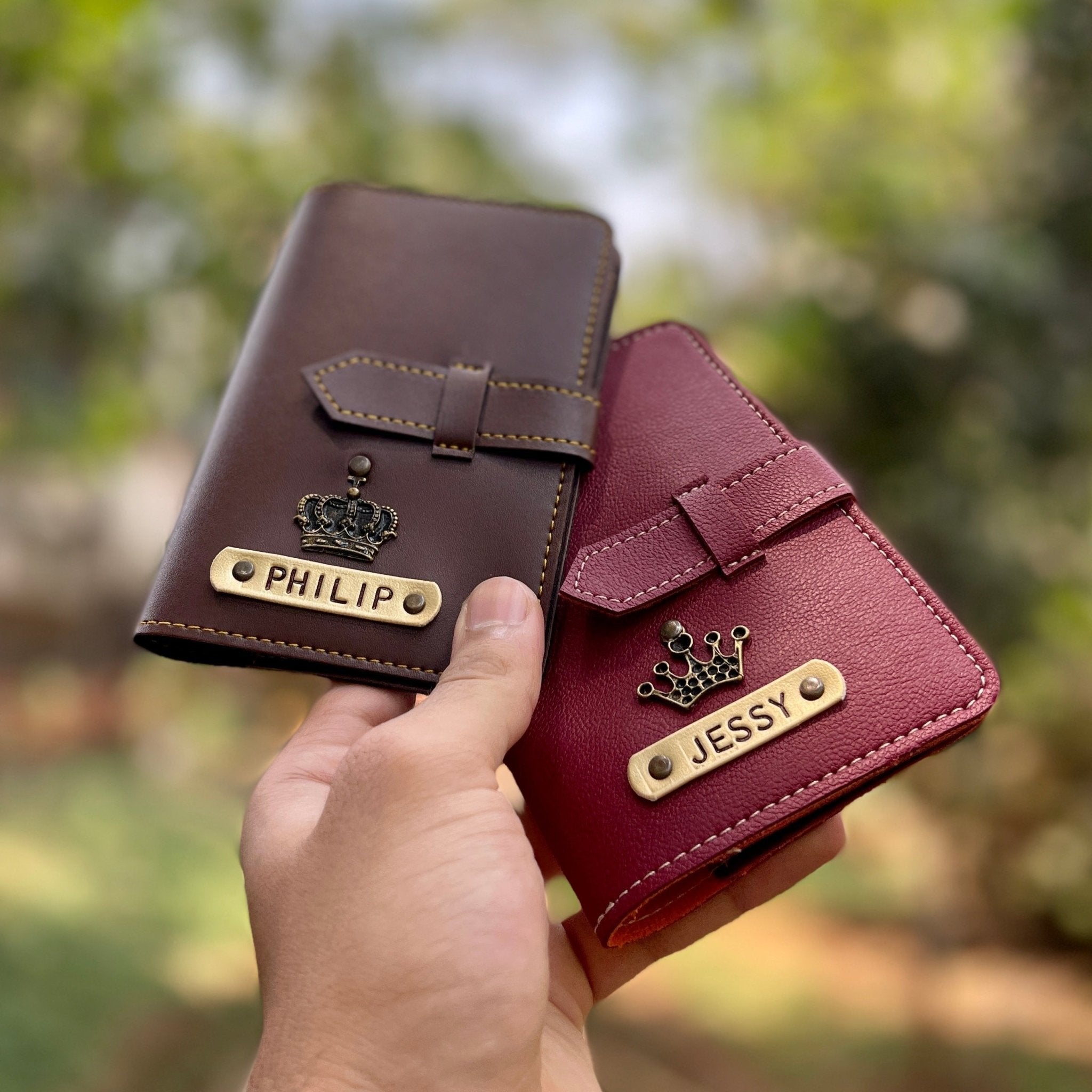 Personalised Passport Cover With Lock - LPPC - The Gifting Era