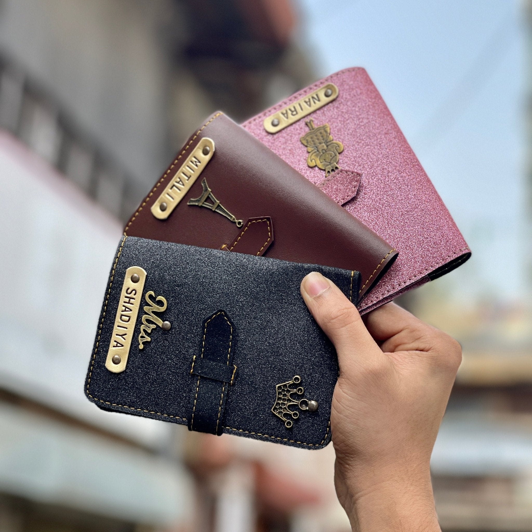 Personalised Passport Cover With Lock - LPPC - The Gifting Era
