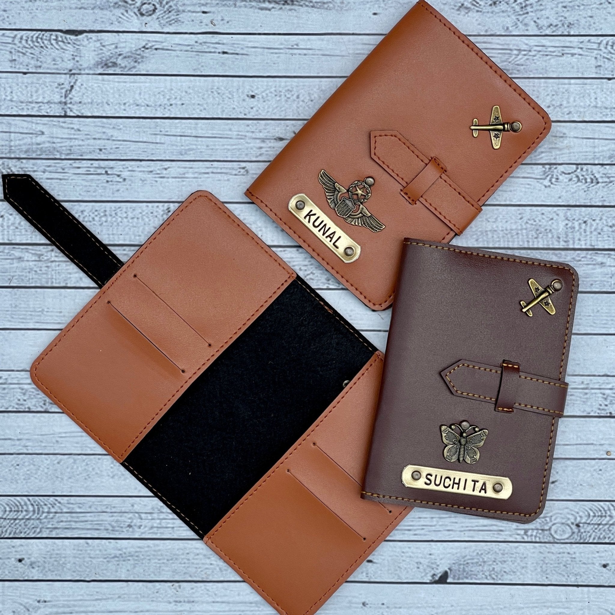 Personalised Passport Cover With Lock - LPPC - The Gifting Era