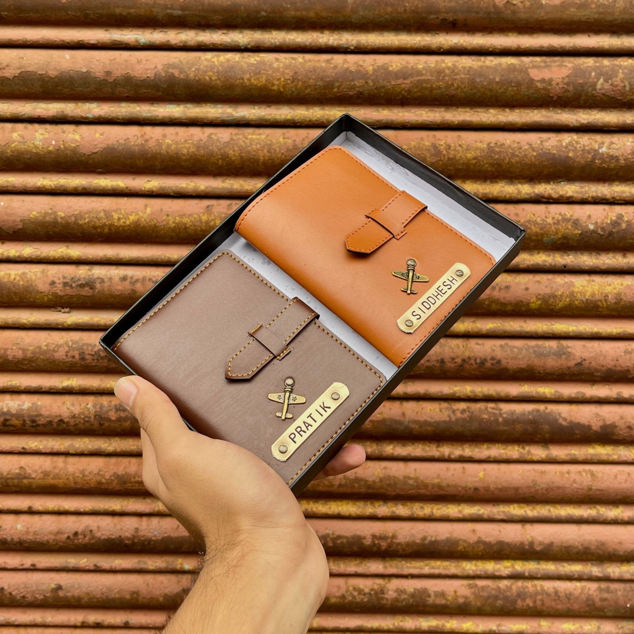 Personalised Passport Cover With Lock - LPPC - The Gifting Era