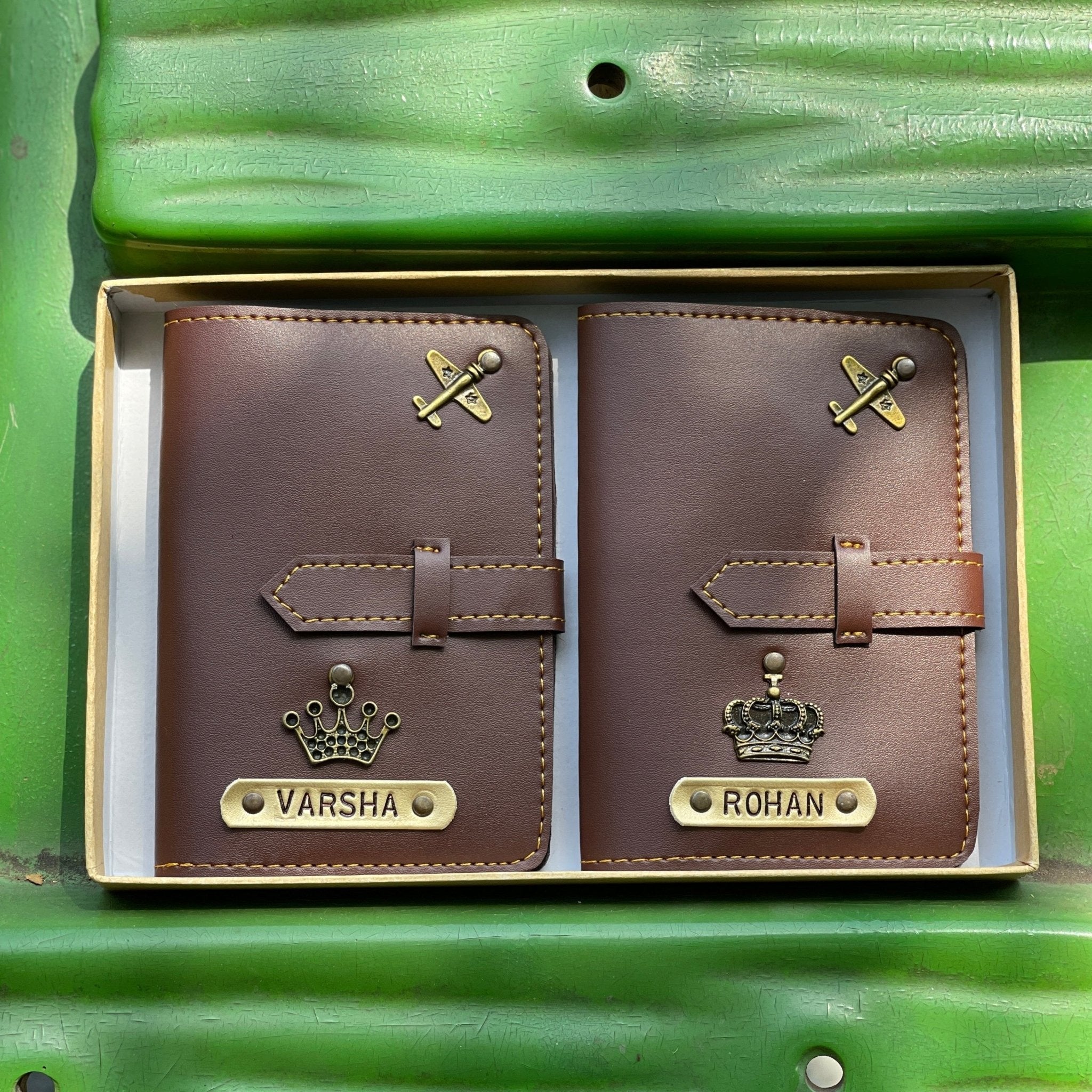 Personalised Passport Cover With Lock - LPPC - The Gifting Era