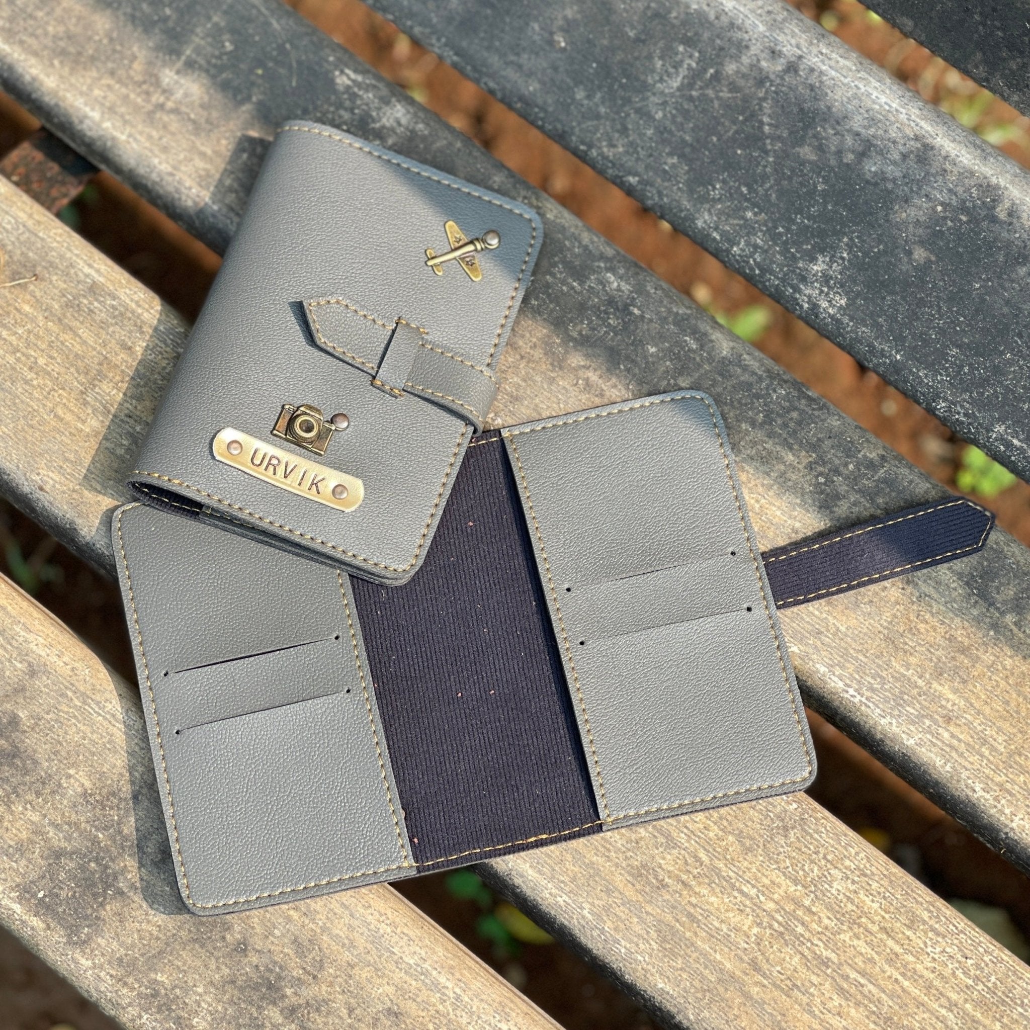 Personalised Passport Cover With Lock - LPPC - The Gifting Era