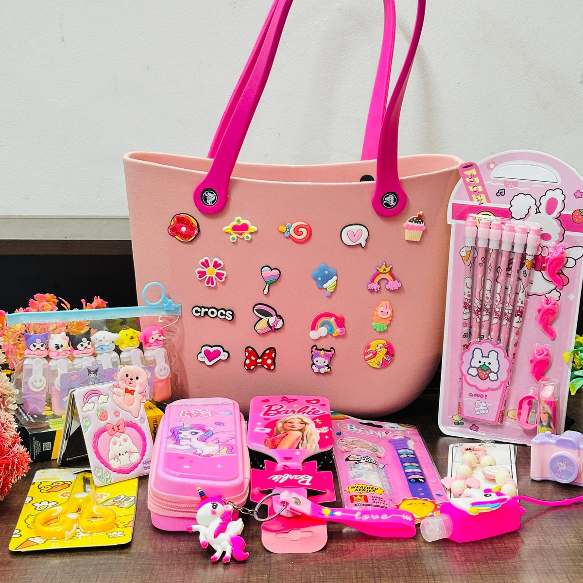 Personalised Premium Croc Bag Gifting Hamper for Kids - The Gifting Era