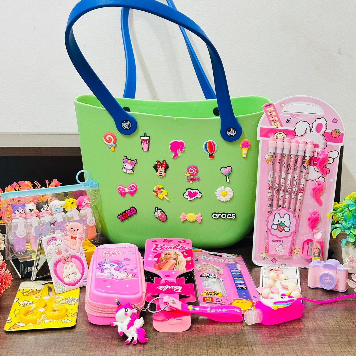 Personalised Premium Croc Bag Gifting Hamper for Kids - The Gifting Era