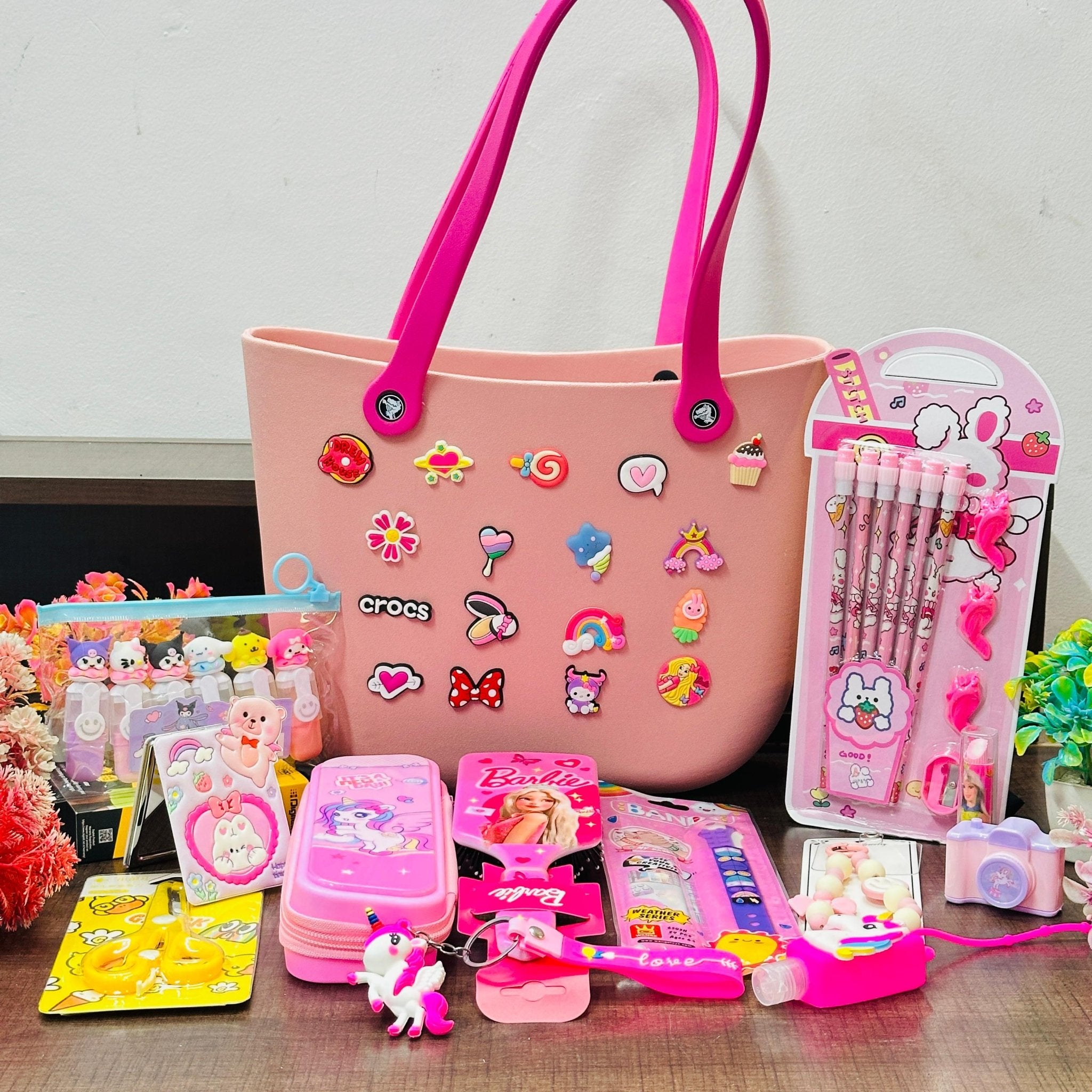 Personalised Premium Croc Bag Gifting Hamper for Kids - The Gifting Era