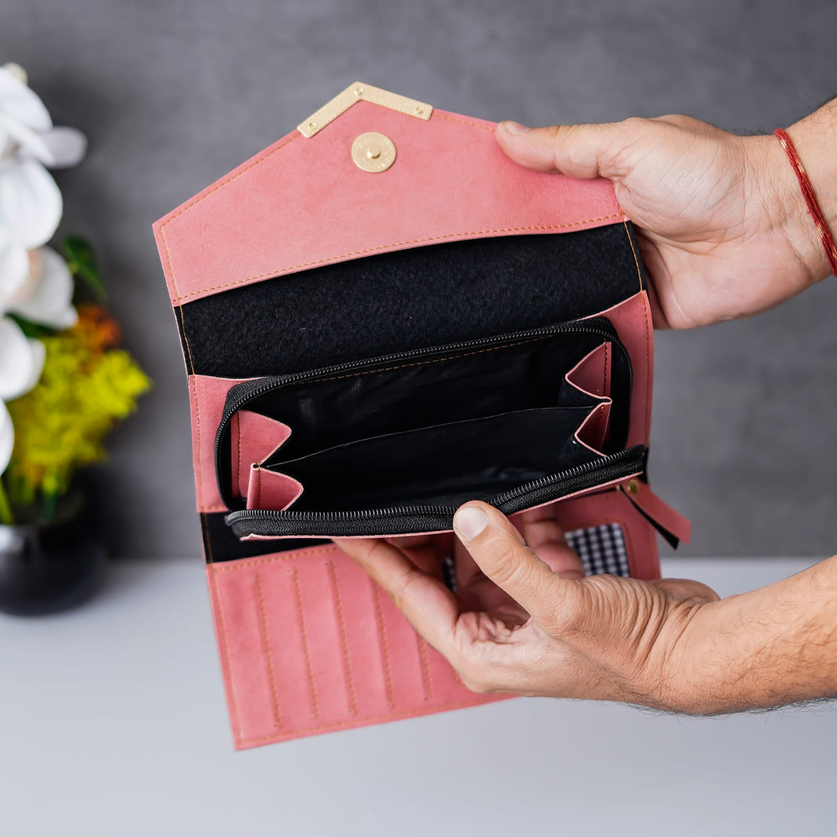 Personalised Premium Imported Leather Set of 4 for Women's - The Gifting Era