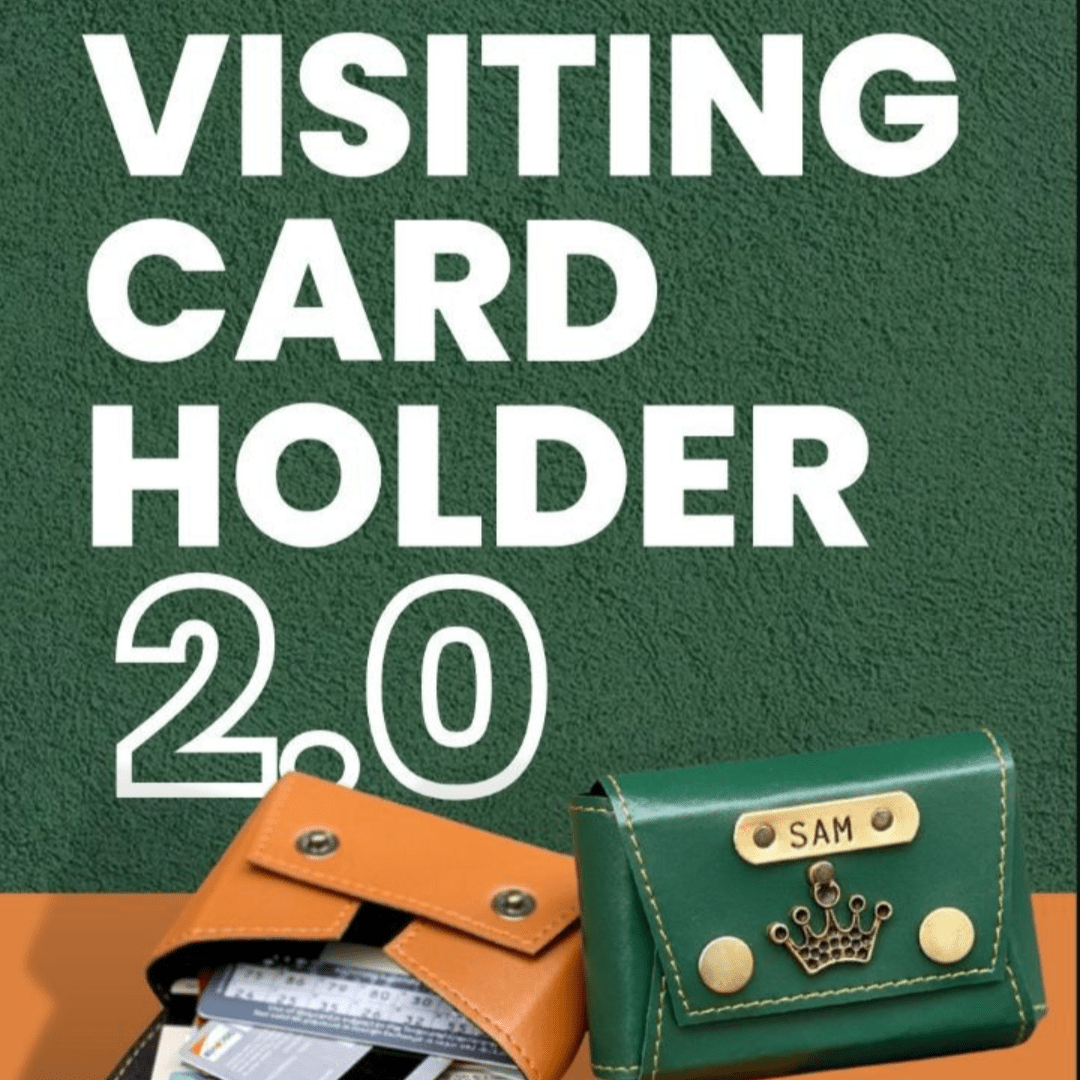 Personalised Premium Visiting Card Holder 2.0 - VCH2 - The Gifting Era