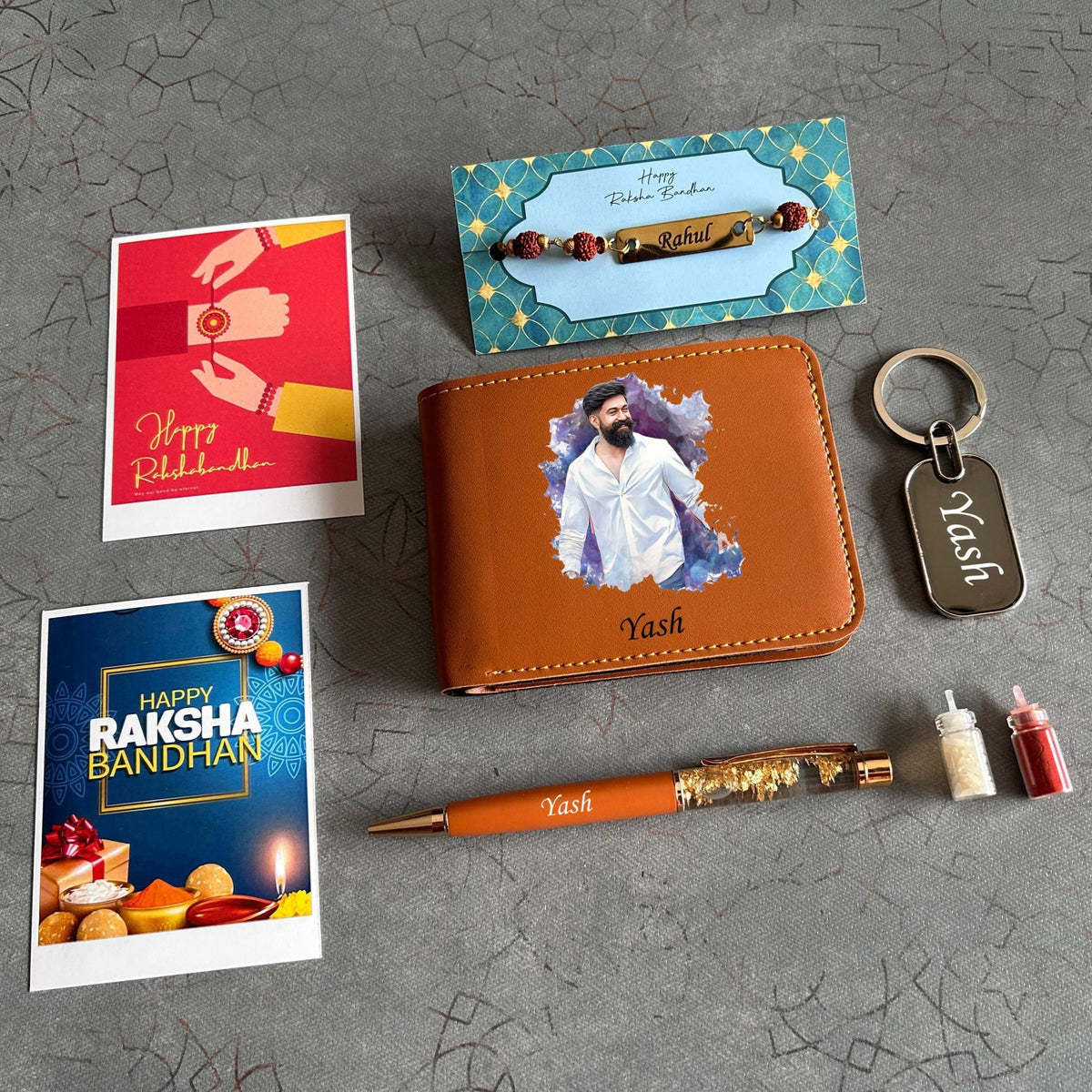 Personalised Rakhi combo 1.0 - Raksha Bandhan Special - The Gifting Era