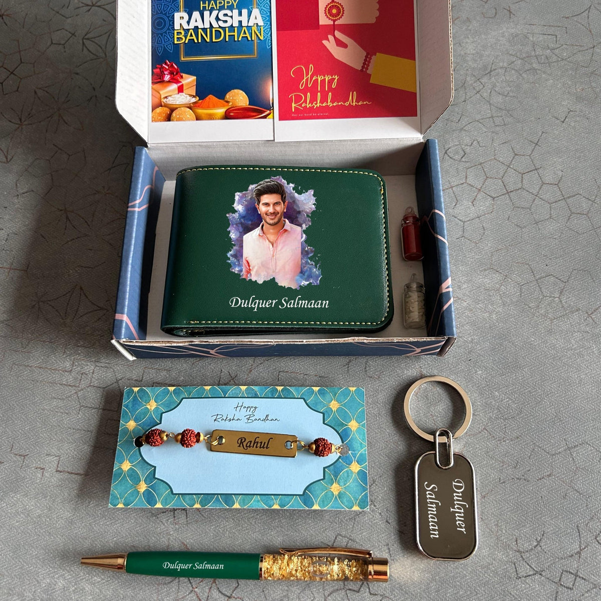 Personalised Rakhi combo 1.0 - Raksha Bandhan Special - The Gifting Era