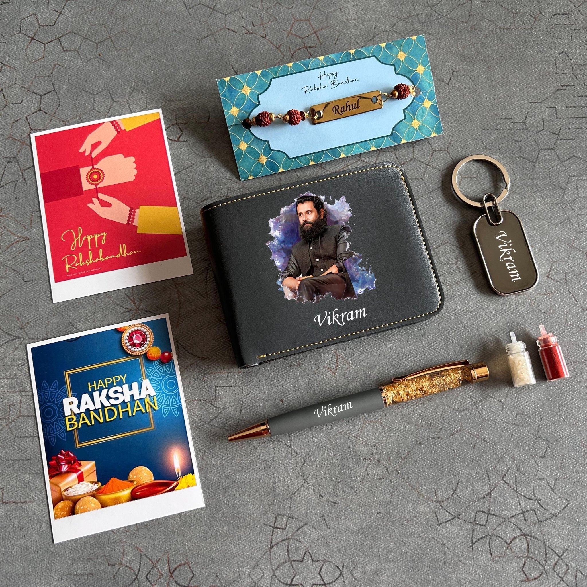 Personalised Rakhi combo 1.0 - Raksha Bandhan Special - The Gifting Era