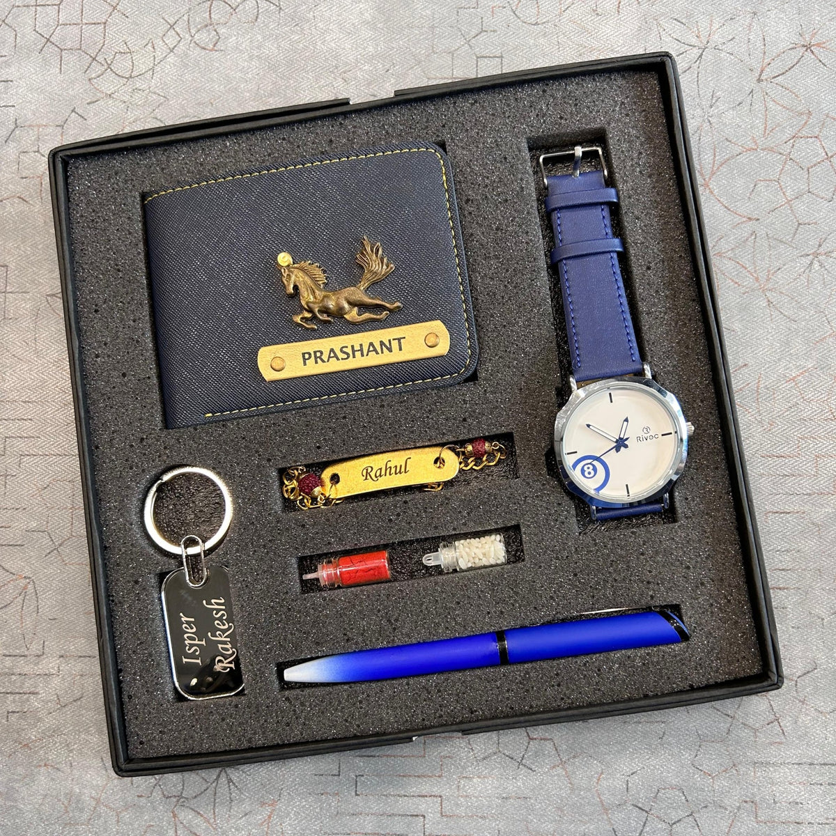 Personalised Rakhi Combo 12.0 - Raksha Bandhan Special - The Gifting Era