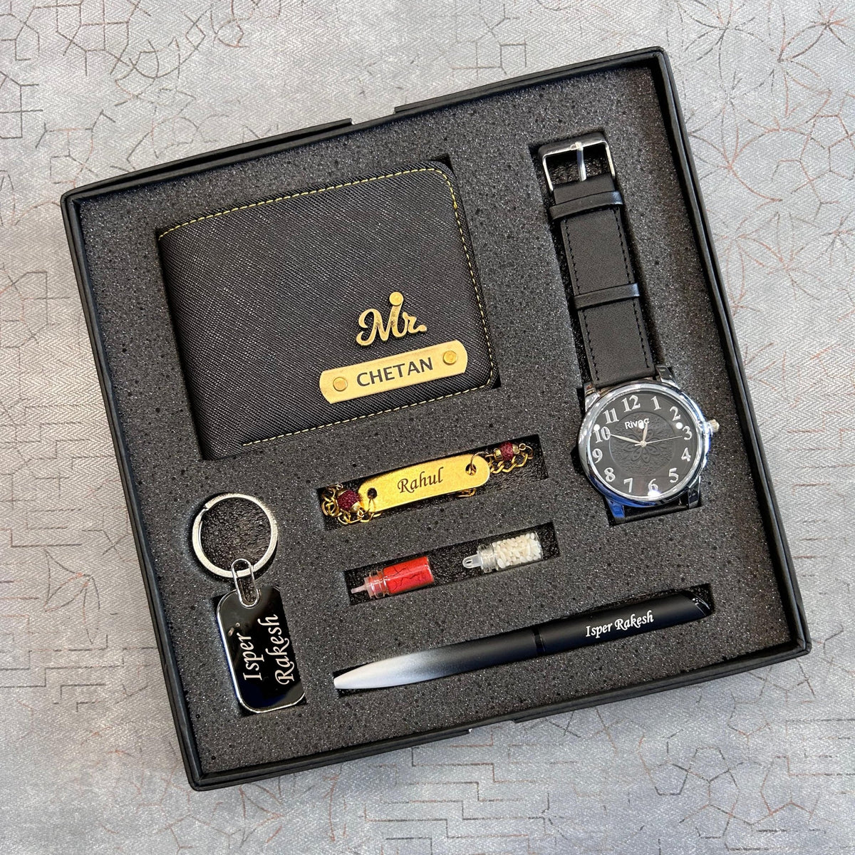 Personalised Rakhi Combo 12.0 - Raksha Bandhan Special - The Gifting Era