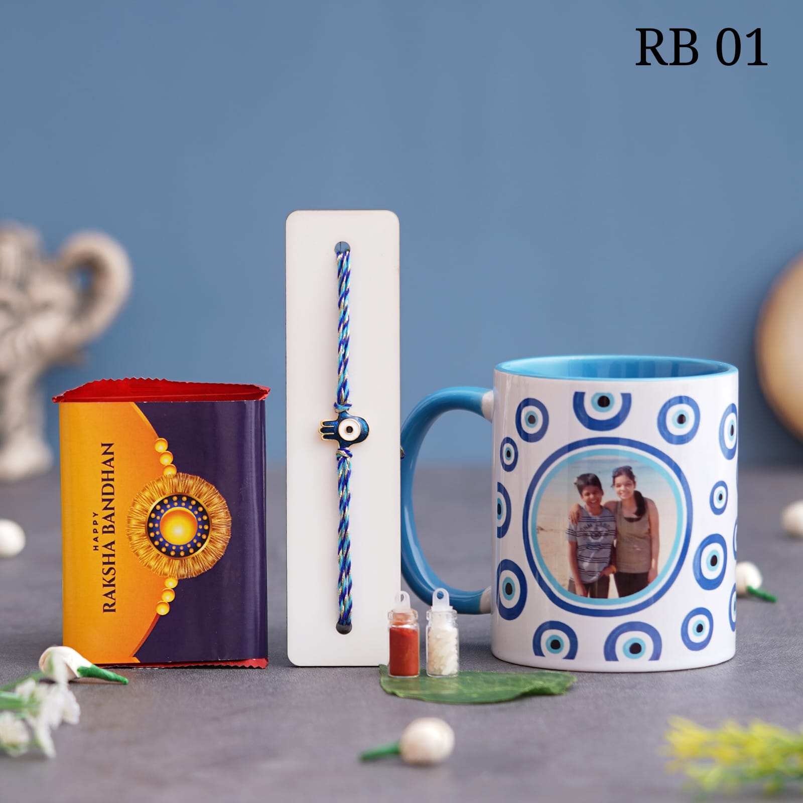 Personalised Raksha Bandhan Hamper - RB01 - Raksha Bandhan Special - The Gifting Era