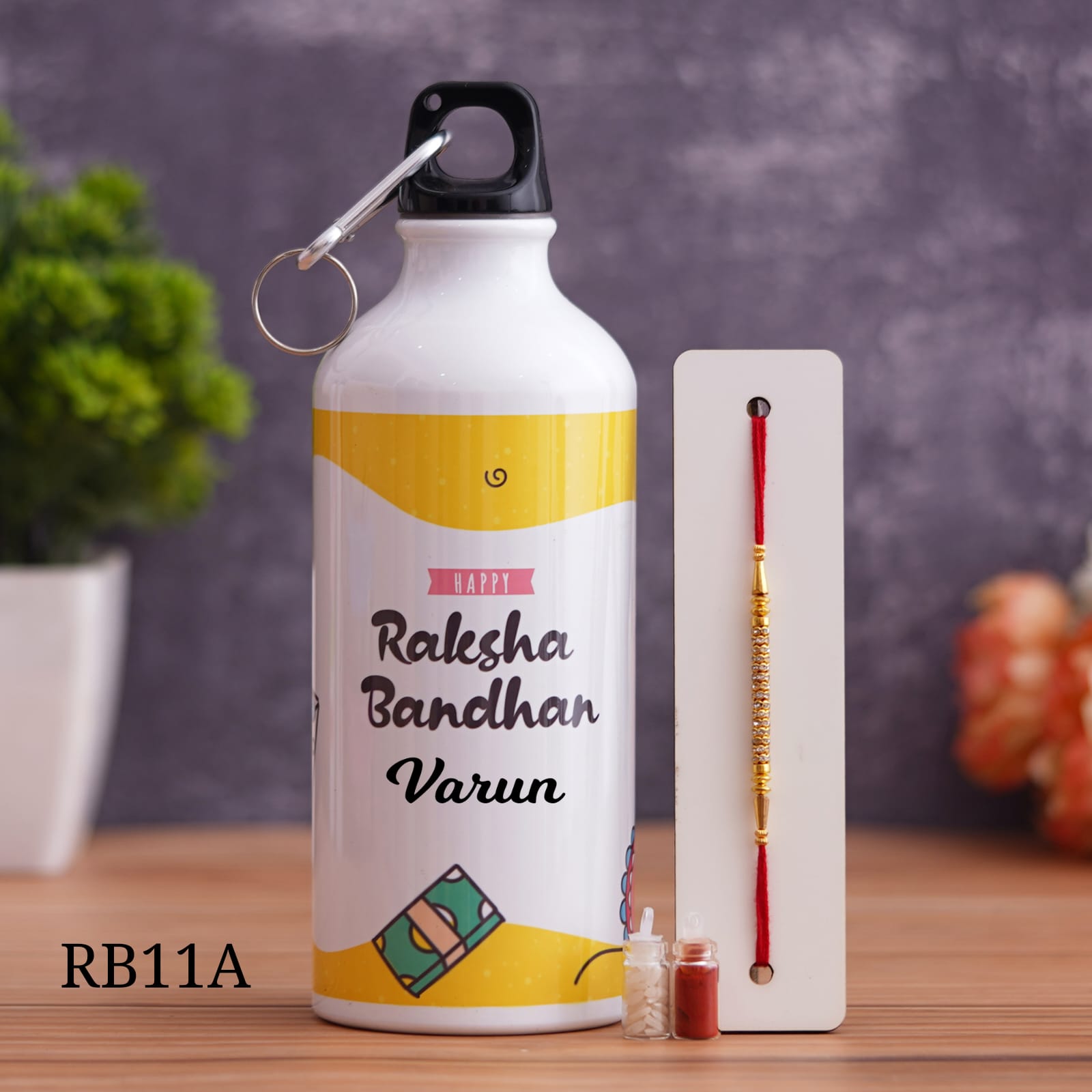 Personalised Raksha Bandhan Hamper - RB11 A/B - Raksha Bandhan Special - The Gifting Era