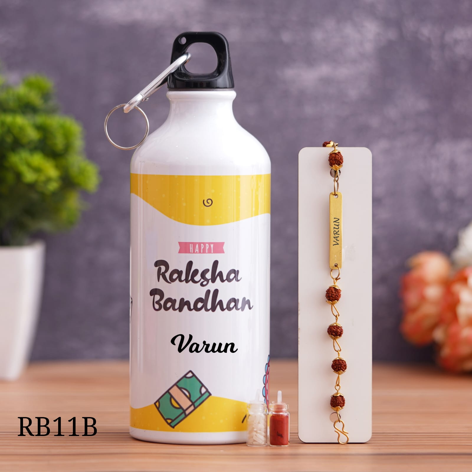 Personalised Raksha Bandhan Hamper - RB11 A/B - Raksha Bandhan Special - The Gifting Era