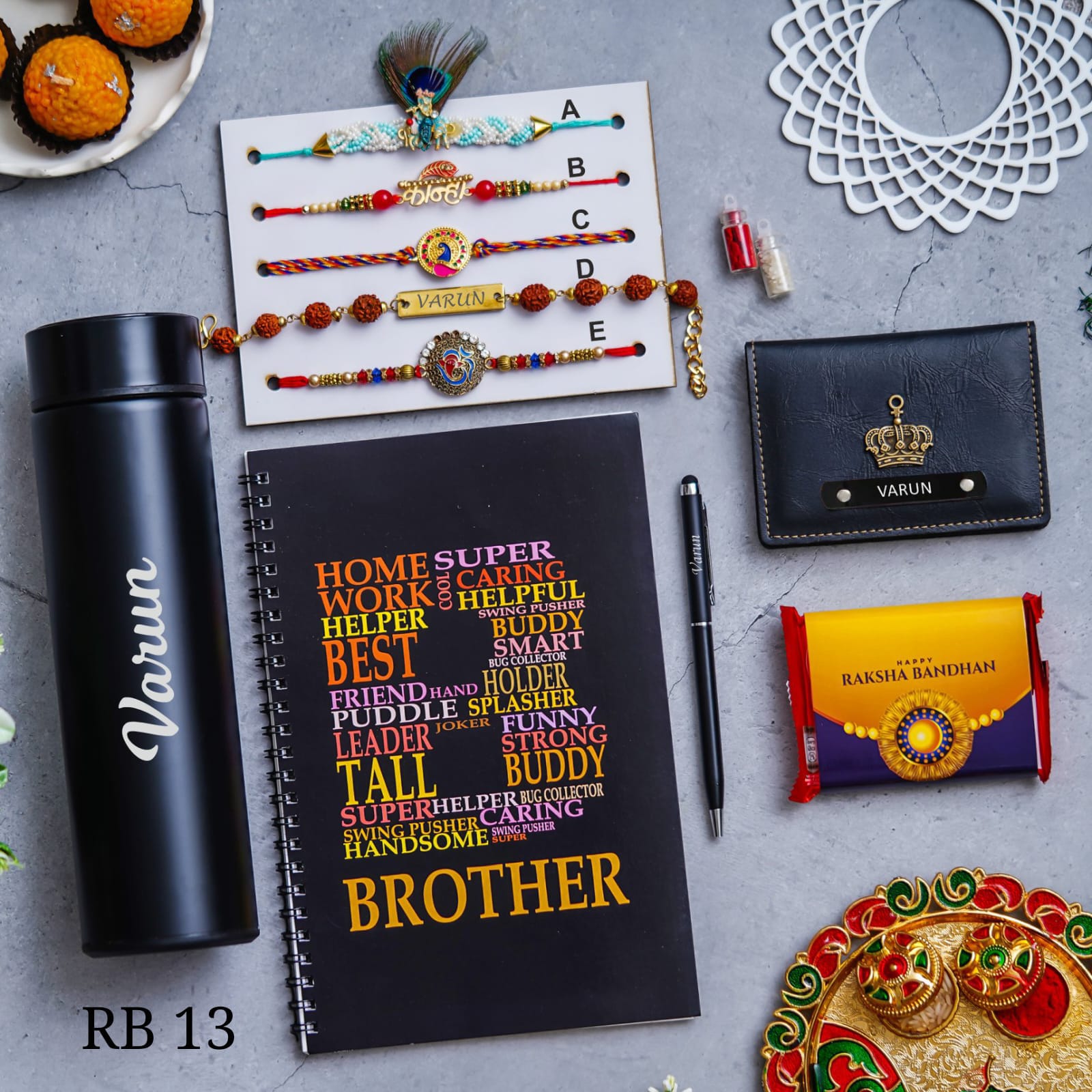 Personalised Raksha Bandhan Hamper - RB13 - Raksha Bandhan Special - The Gifting Era