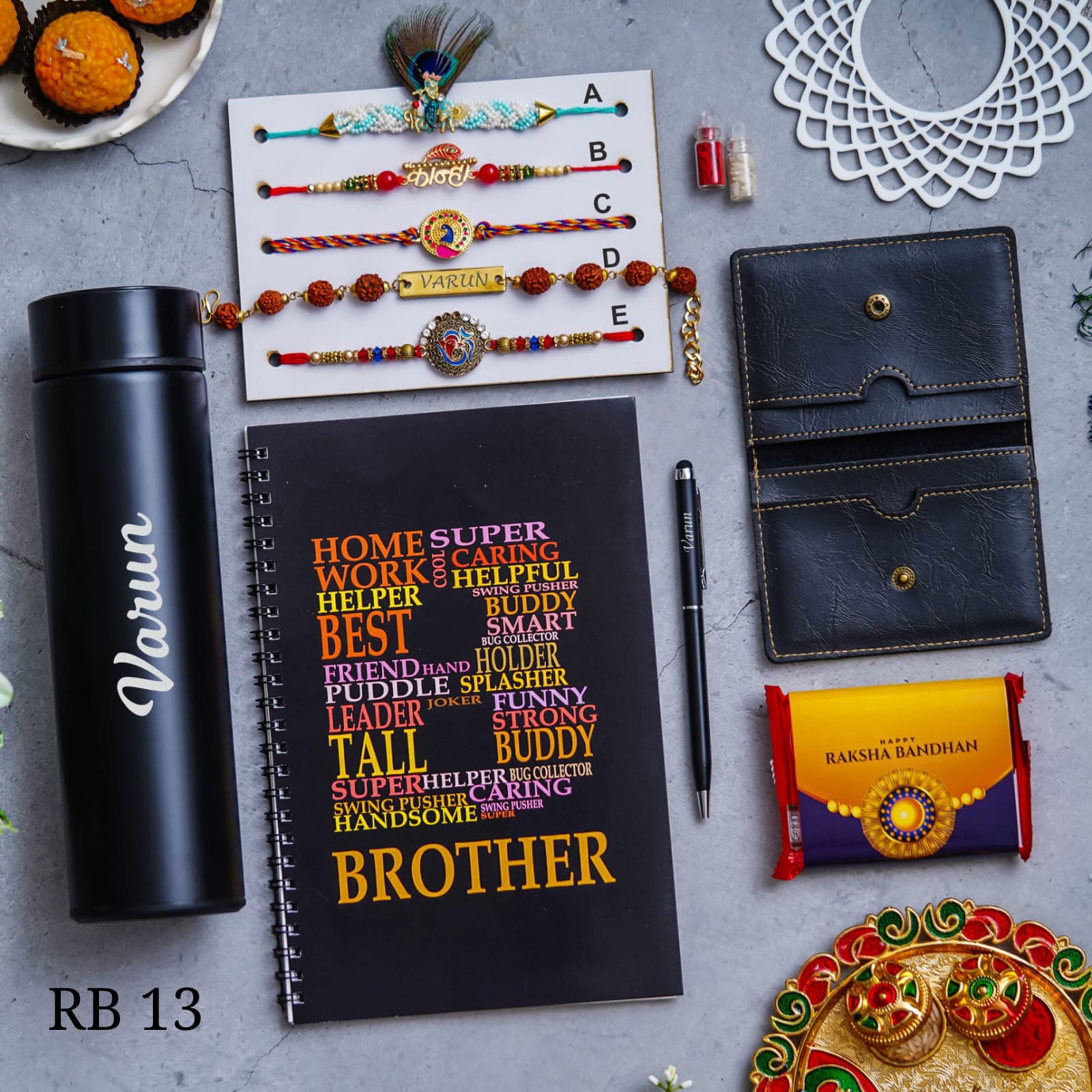 Personalised Raksha Bandhan Hamper - RB13 - Raksha Bandhan Special - The Gifting Era