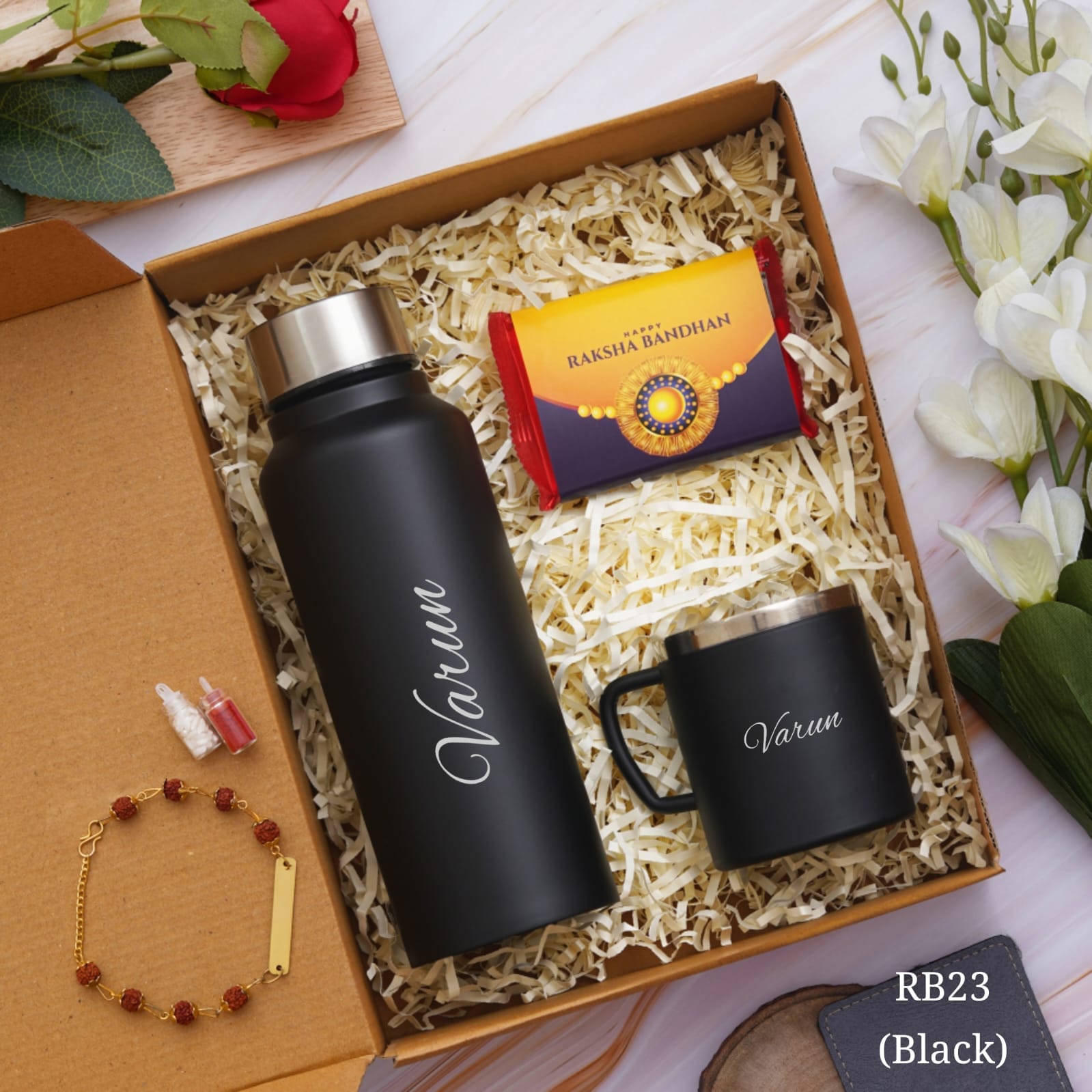 Personalised Raksha Bandhan Hamper - RB23 - Raksha Bandhan Special - The Gifting Era