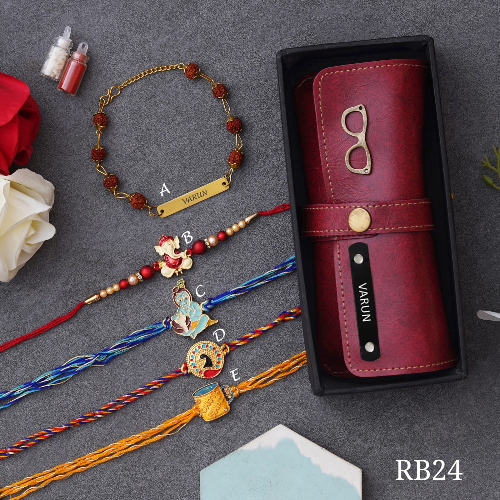 Personalised Raksha Bandhan Hamper - RB24 - Raksha Bandhan Special - The Gifting Era